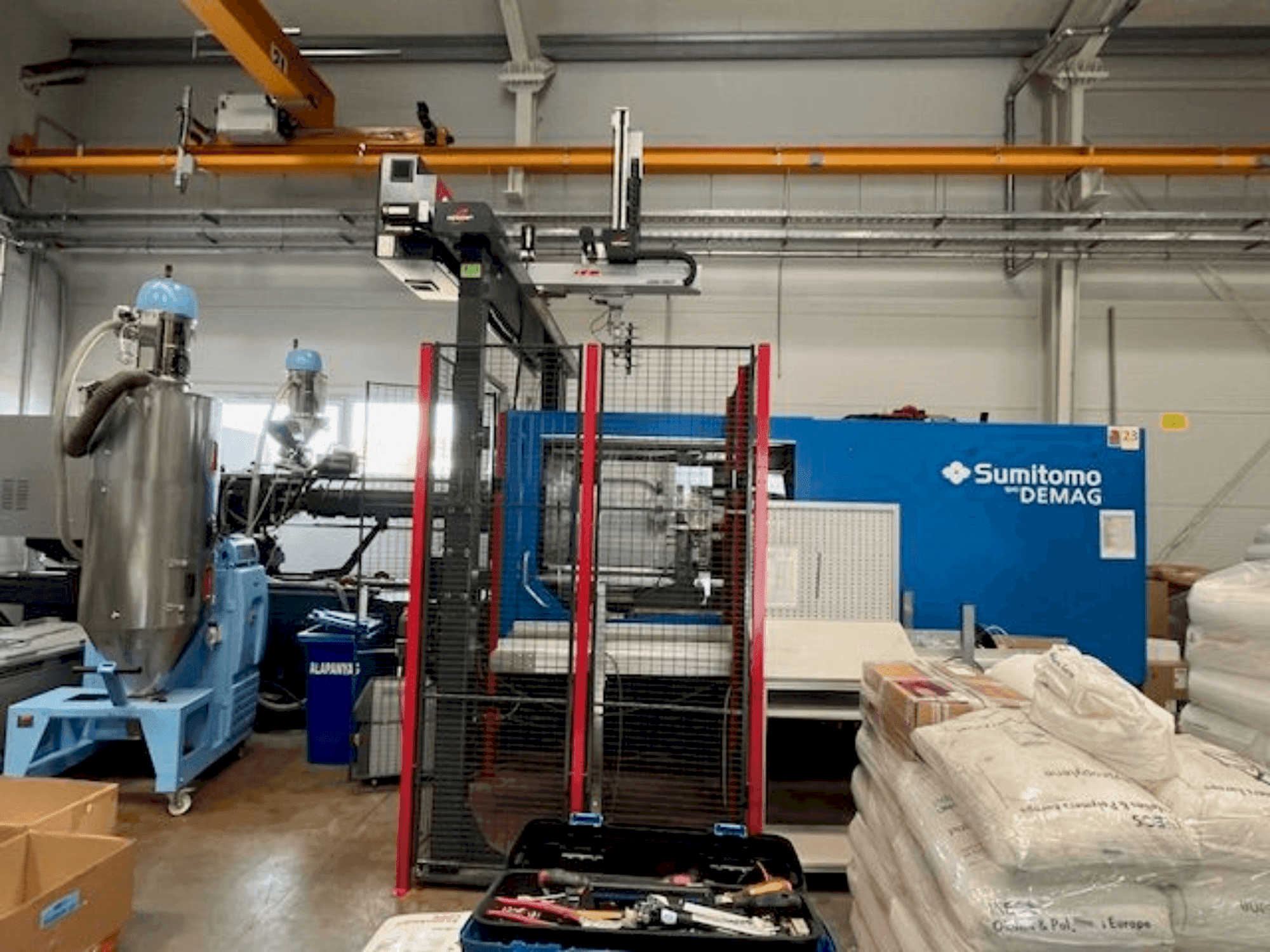 Masina SUMITOMO SHI DEMAG IntElect2 500/920-2200   eestvaade