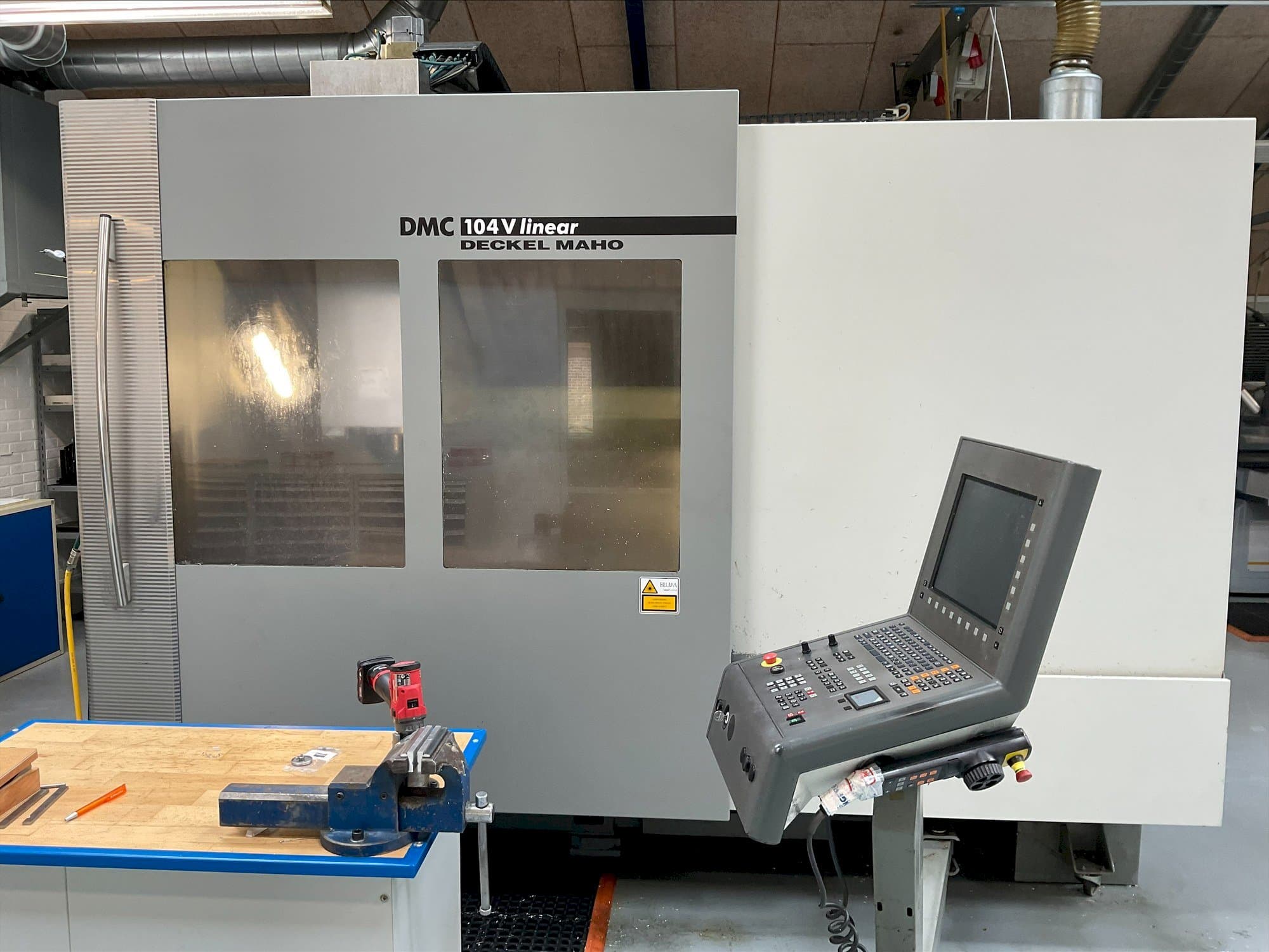 Masina DMG MORI DMC 104V linear   eestvaade