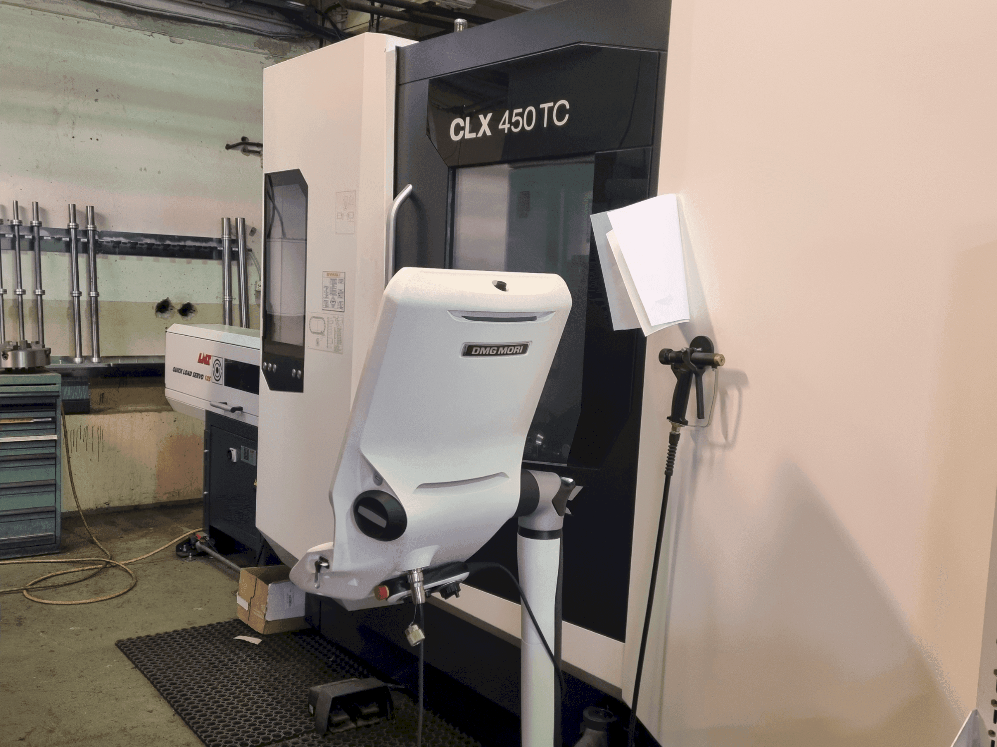 Masina DMG MORI CLX 450 TC   eestvaade