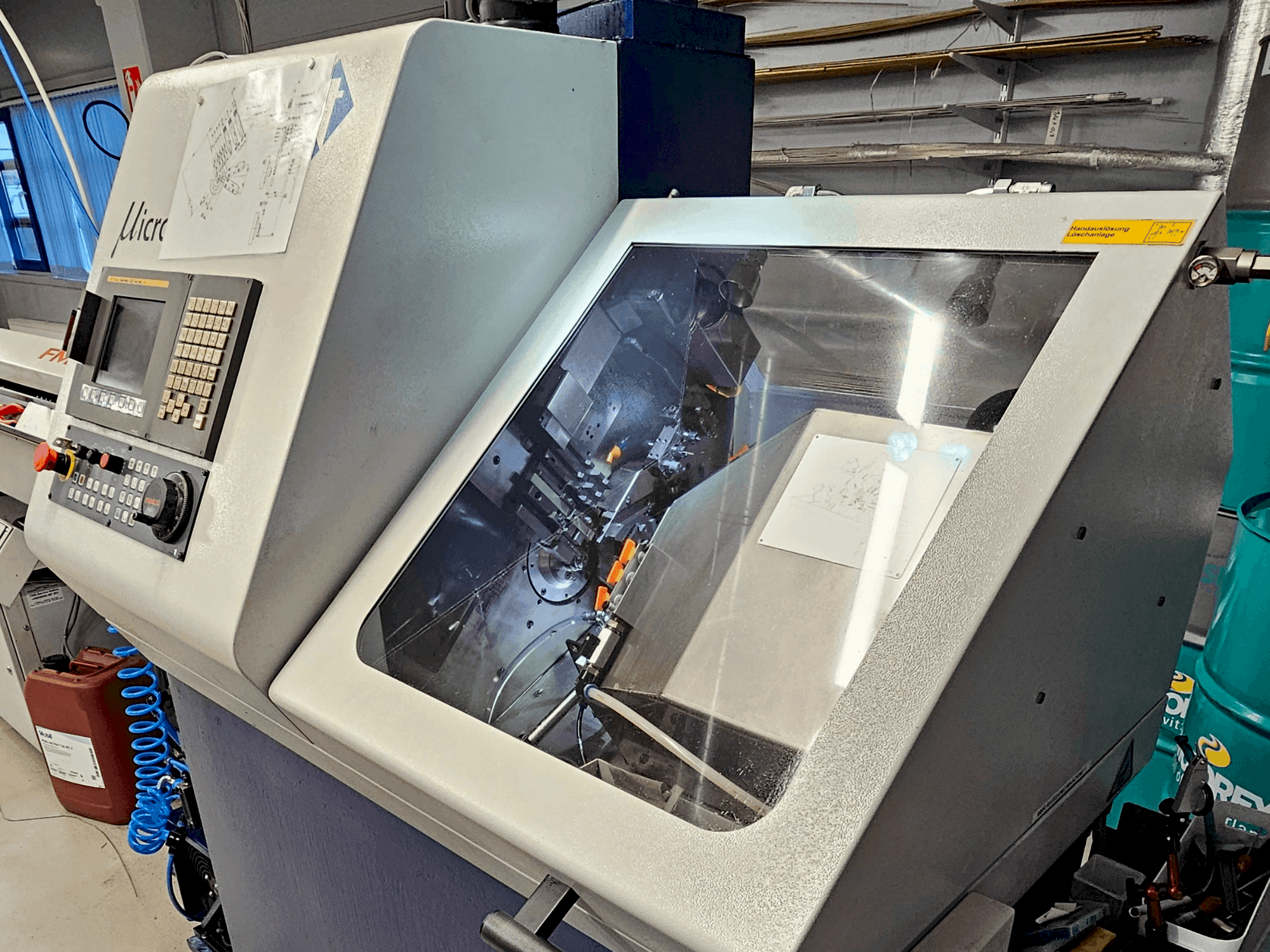 Masina TORNOS Micro 8   eestvaade