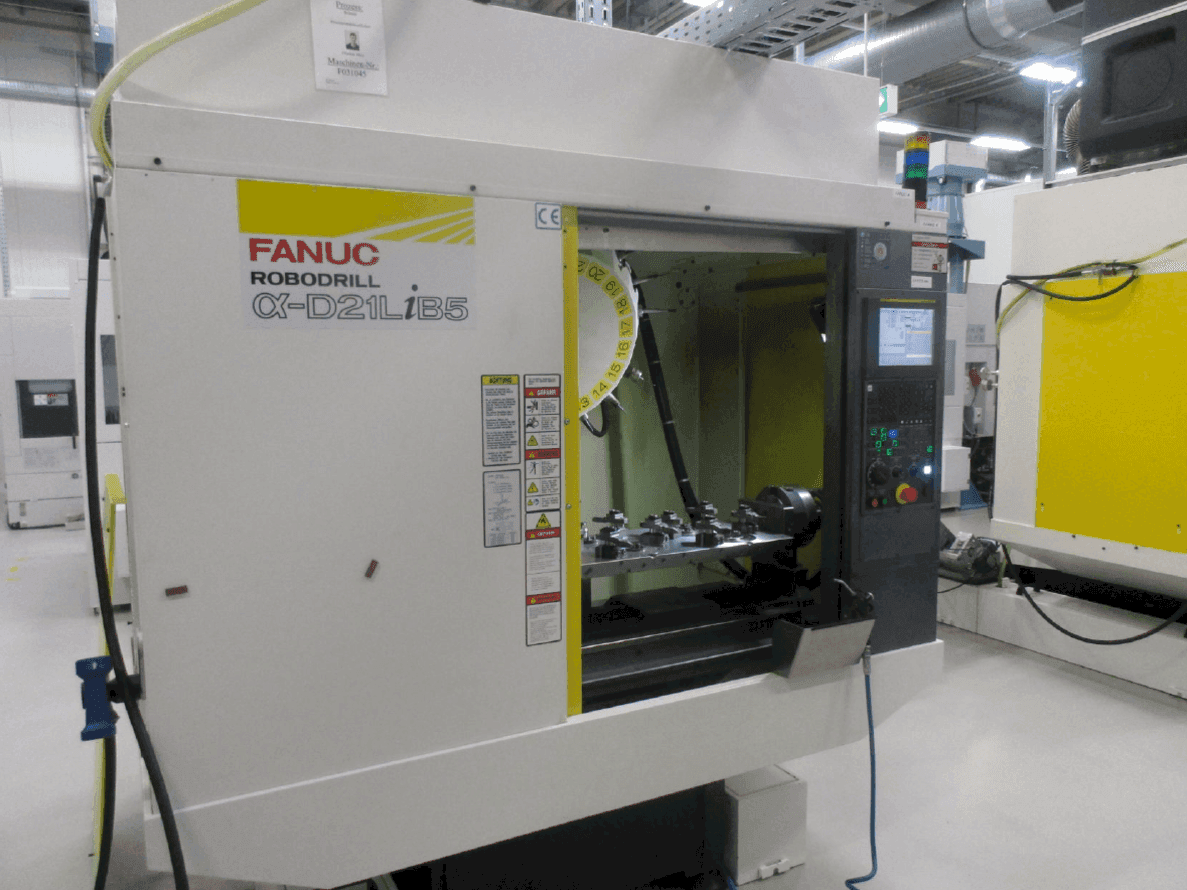 Masina FANUC ROBODRILL Alpha D21LiB5   eestvaade