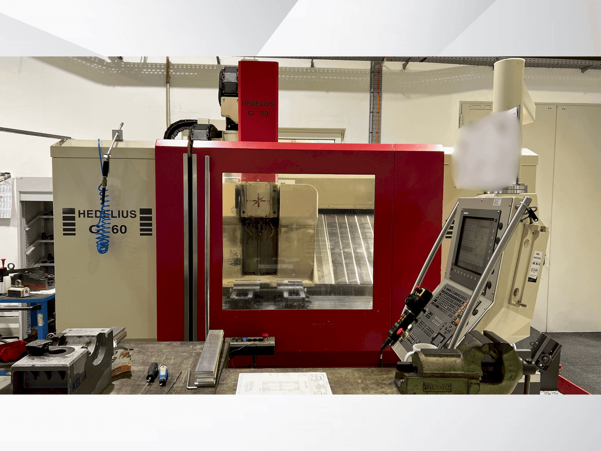 Masina HEDELIUS C60S-1200   eestvaade