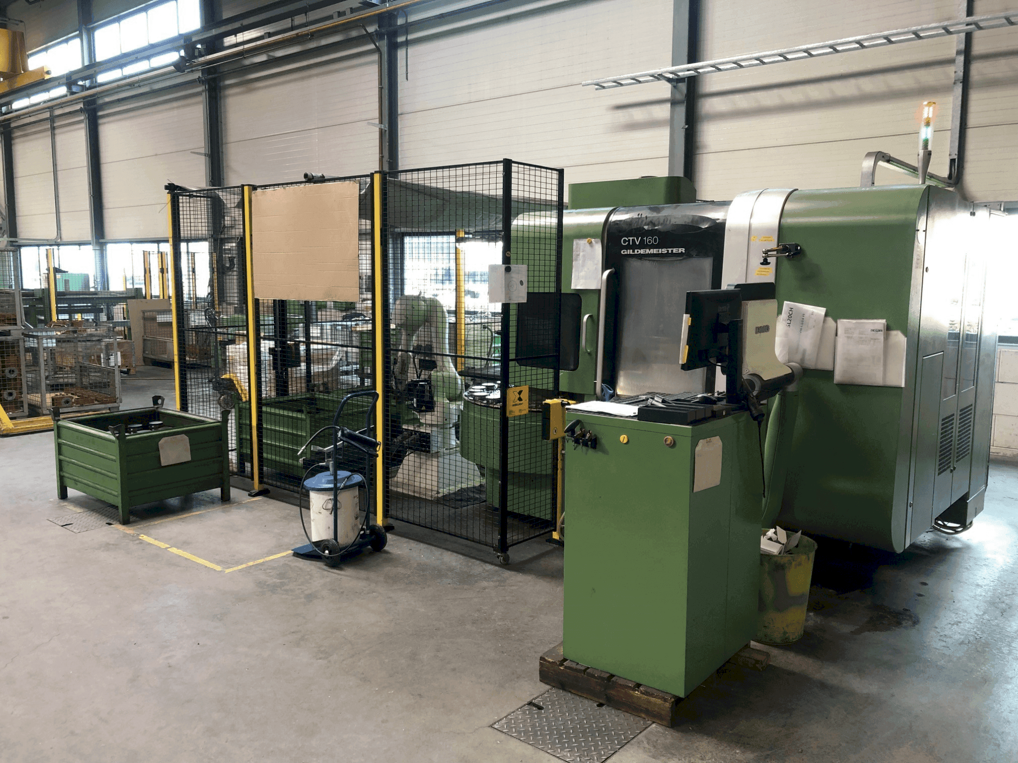 Masina DMG Gildemeister CTV 160   eestvaade