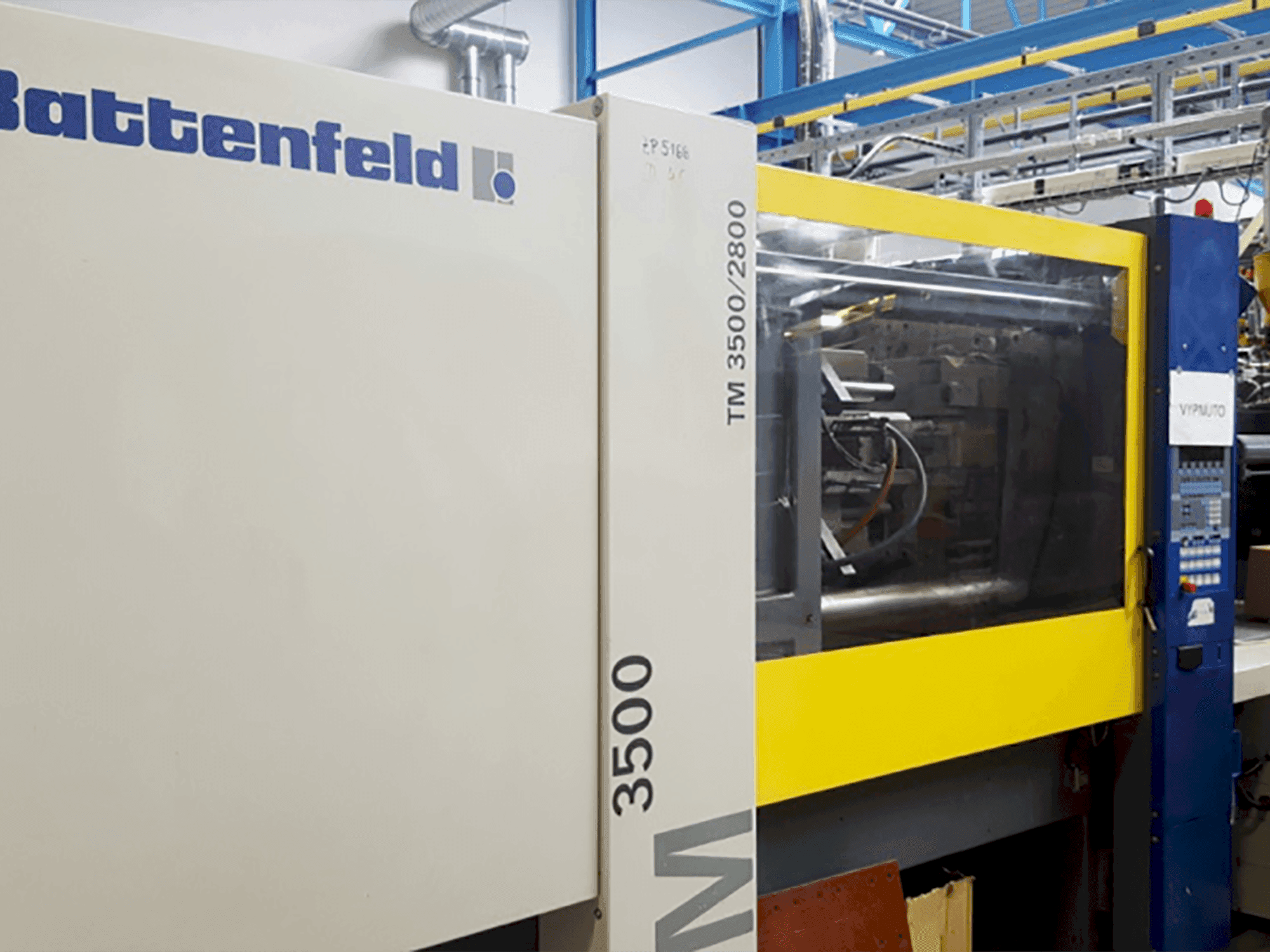 Masina Battenfeld TM 3500/2800   eestvaade