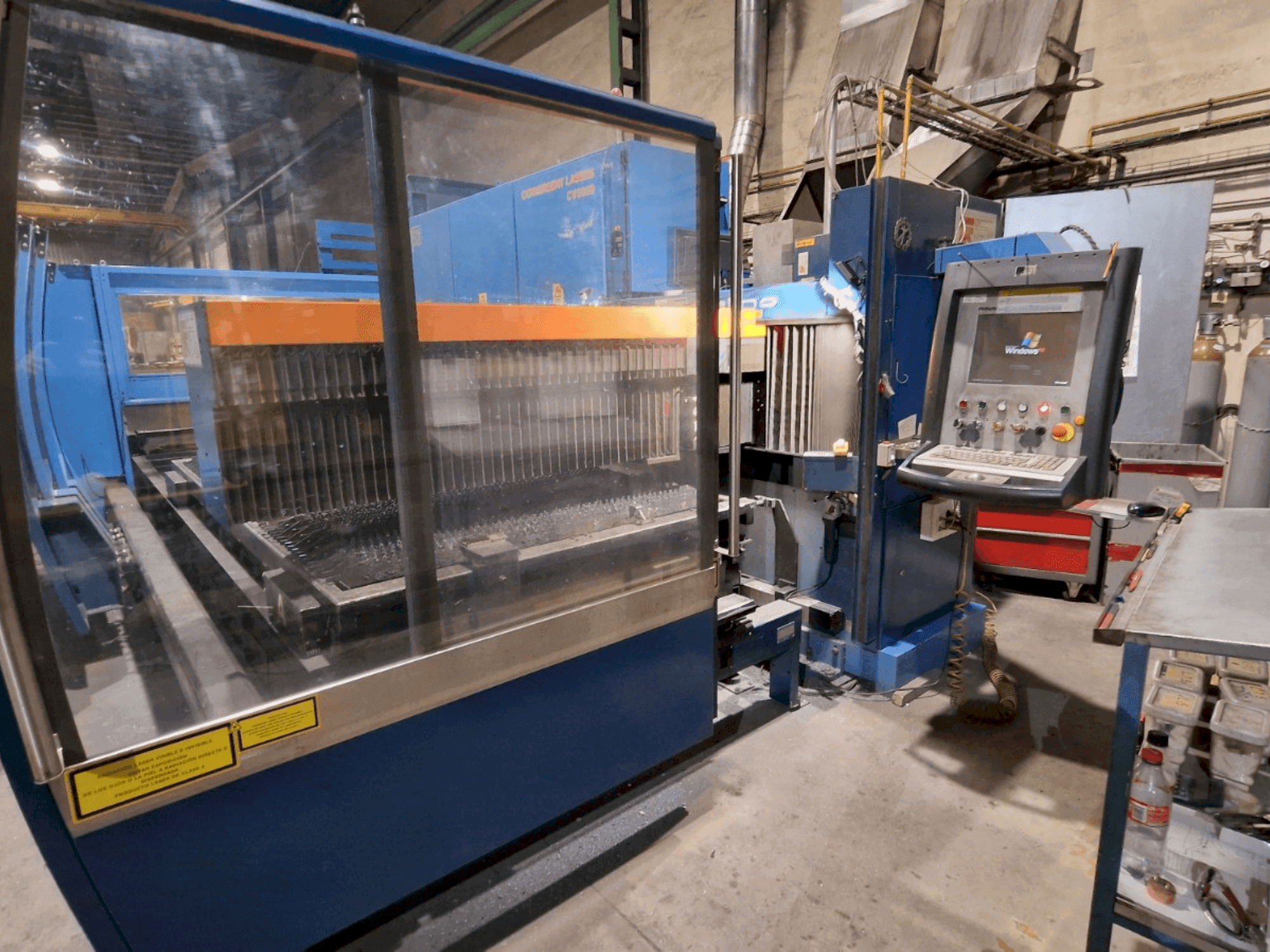 Masina Prima Industrie PLATINO 1530   eestvaade