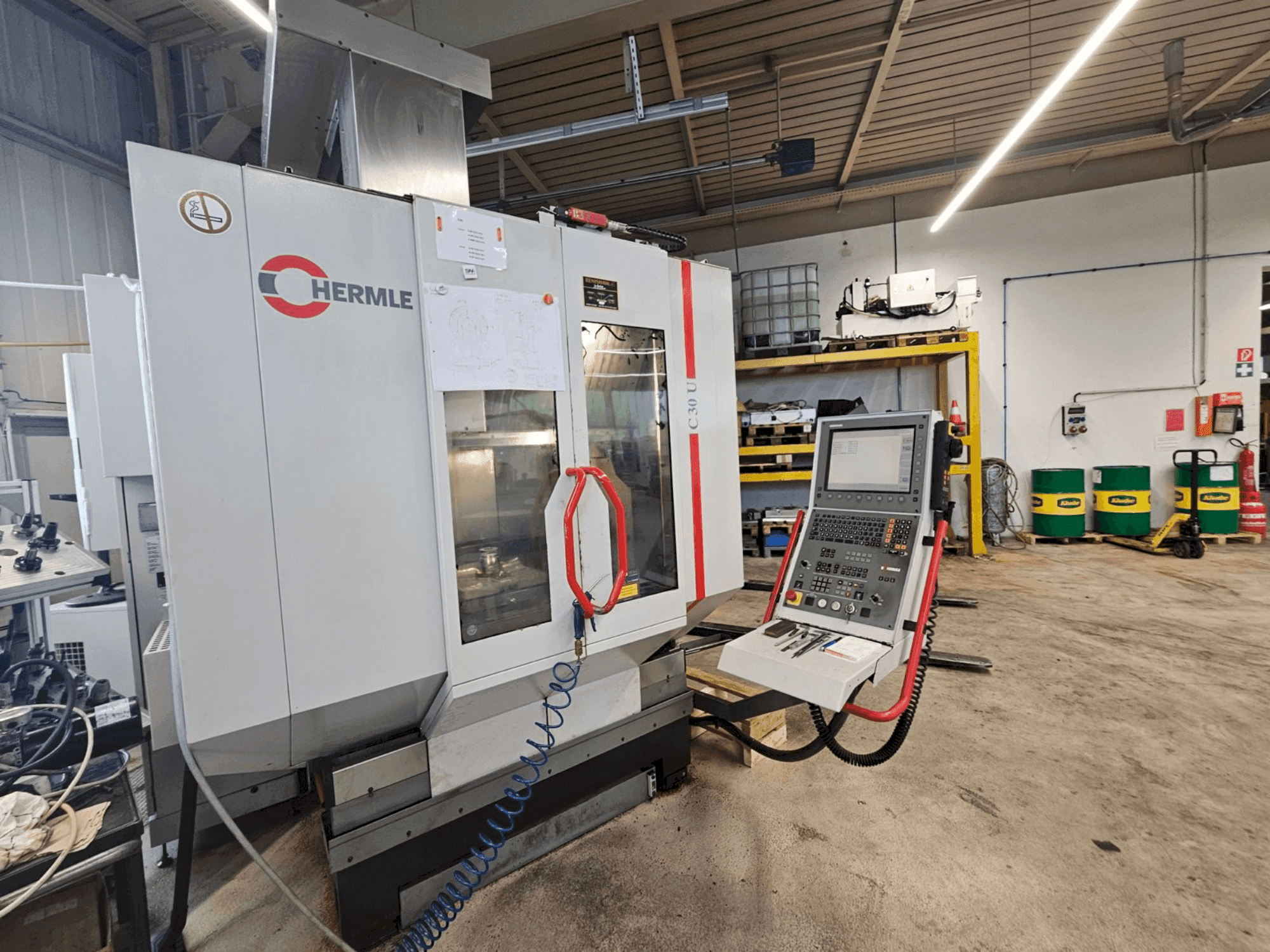 Masina HERMLE C 30 U   eestvaade