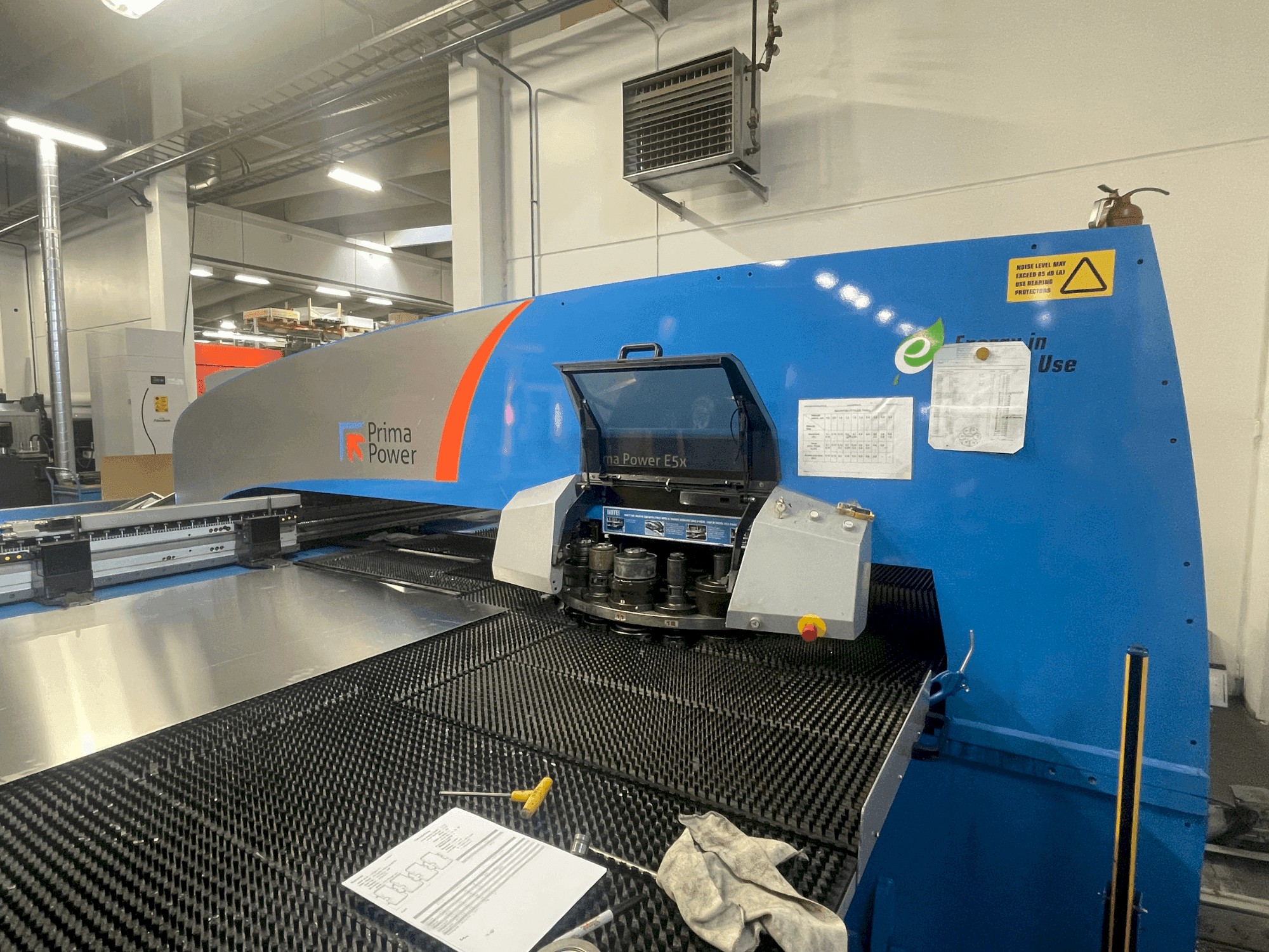 Masina Prima Power E5X   eestvaade