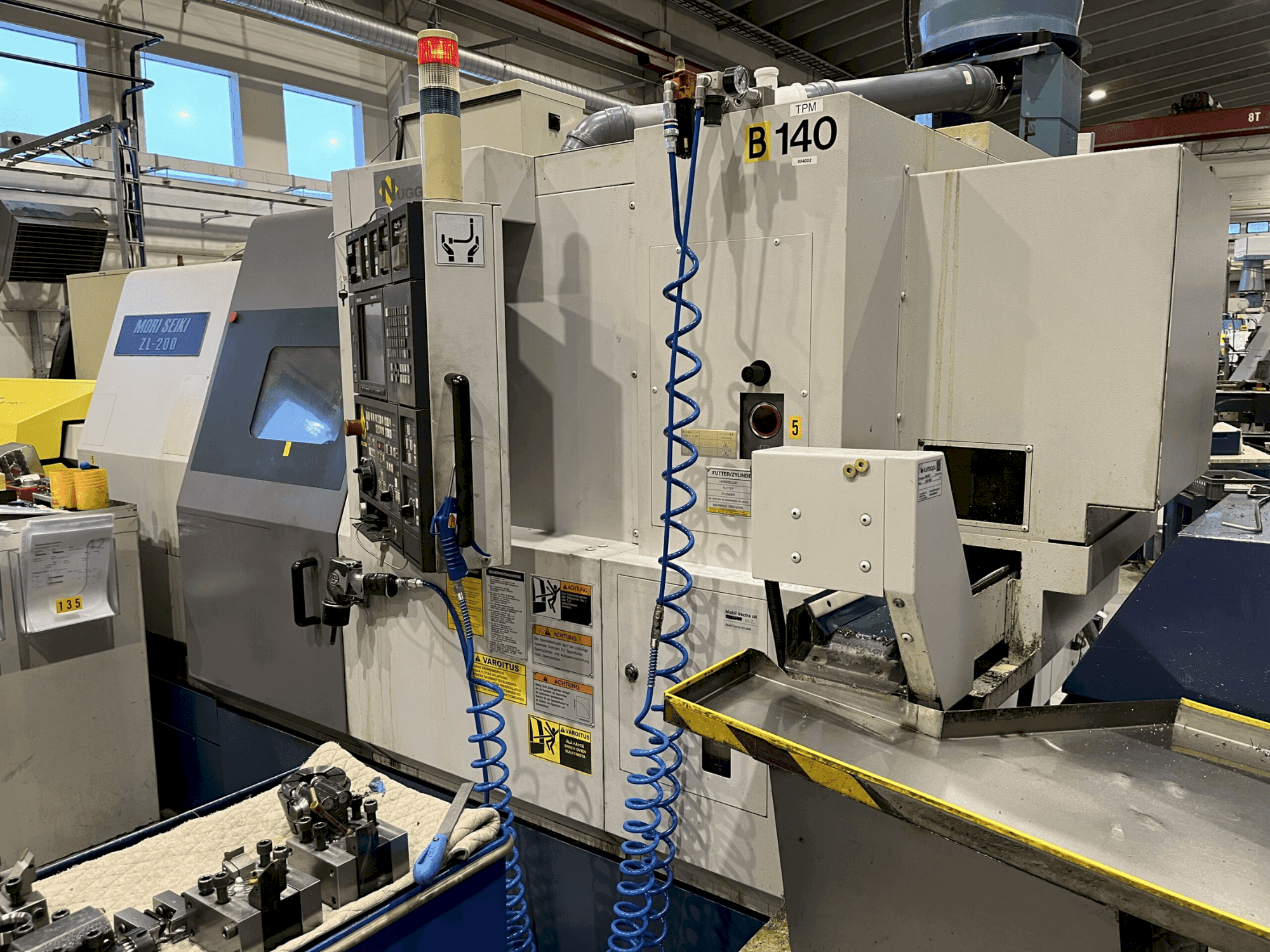 Masina MORI SEIKI ZL-200 SMC   eestvaade