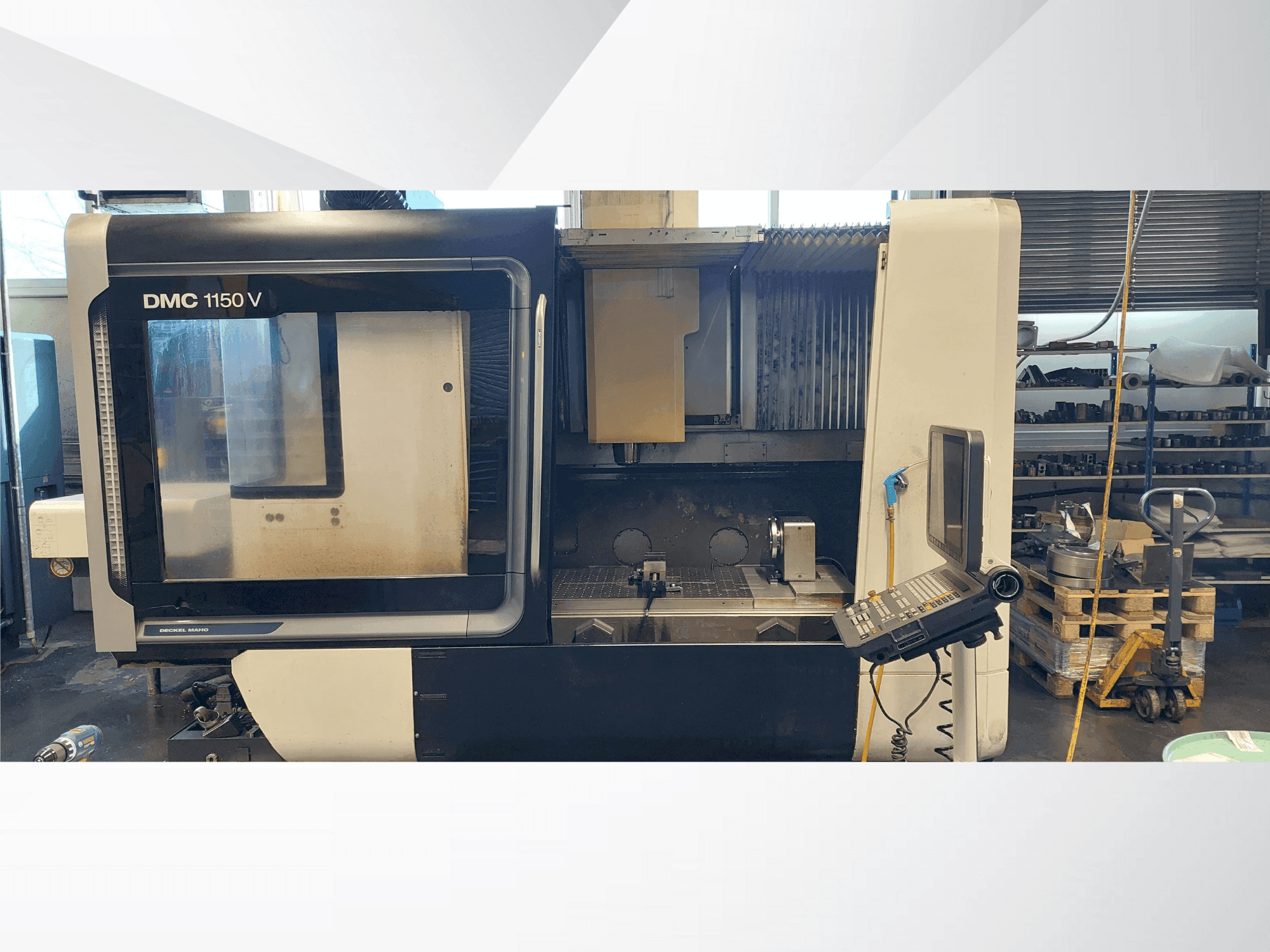 Masina DMG MORI DMC 1150   eestvaade
