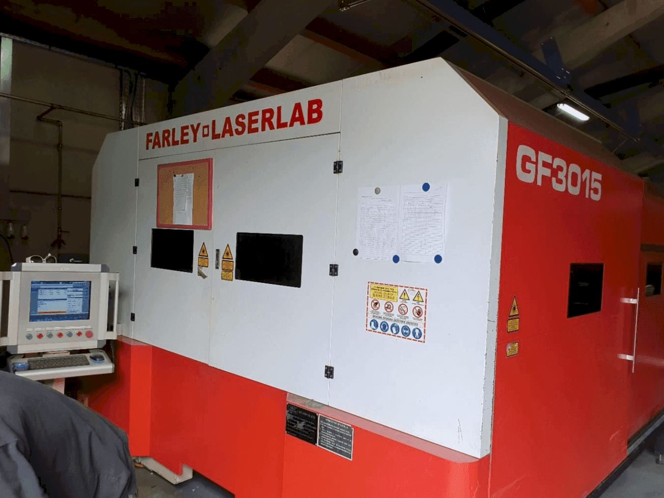 Masina Farley Laserlab Ht Gf 3015 Fiber   eestvaade