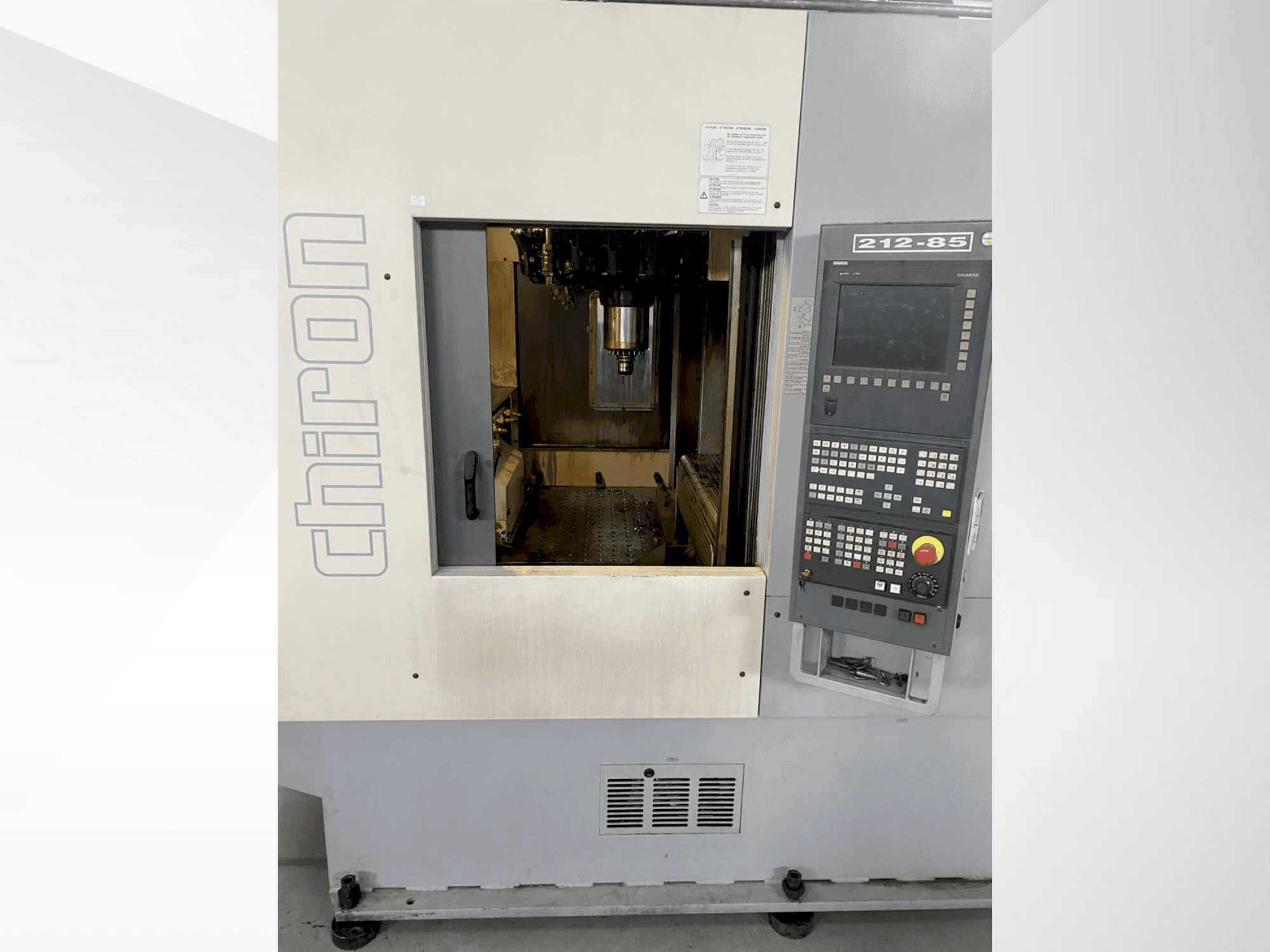 Masina CHIRON DZ 18 W   eestvaade