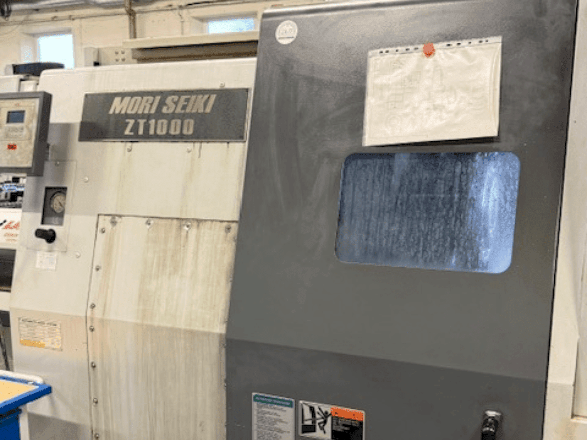 Masina MORI SEIKI ZT1000Y   eestvaade