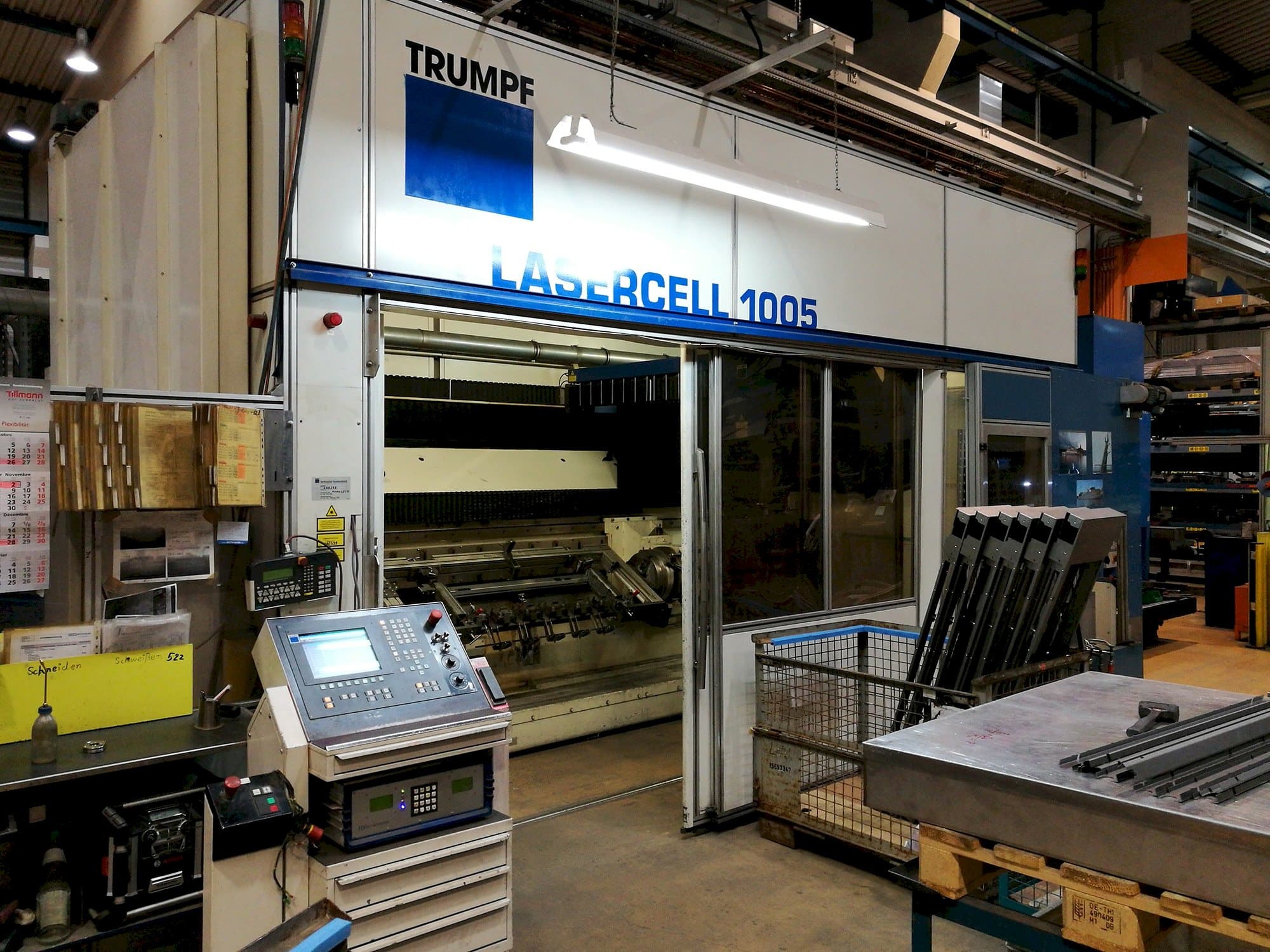 Masinavaade Trumpf Lasercell TLC 1005  vasakult