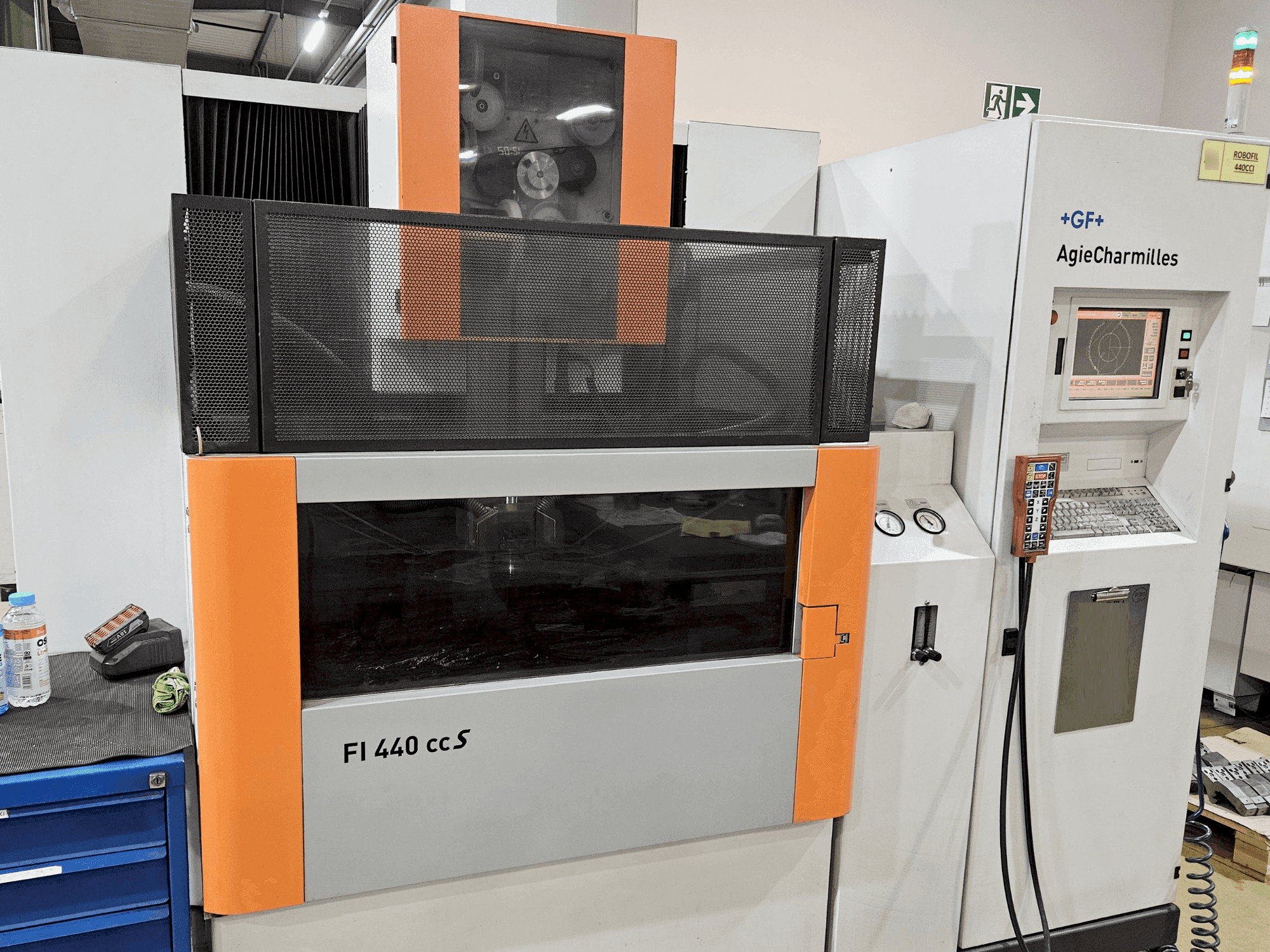 Masina AgieCharmilles Robofil 440 CCS   eestvaade