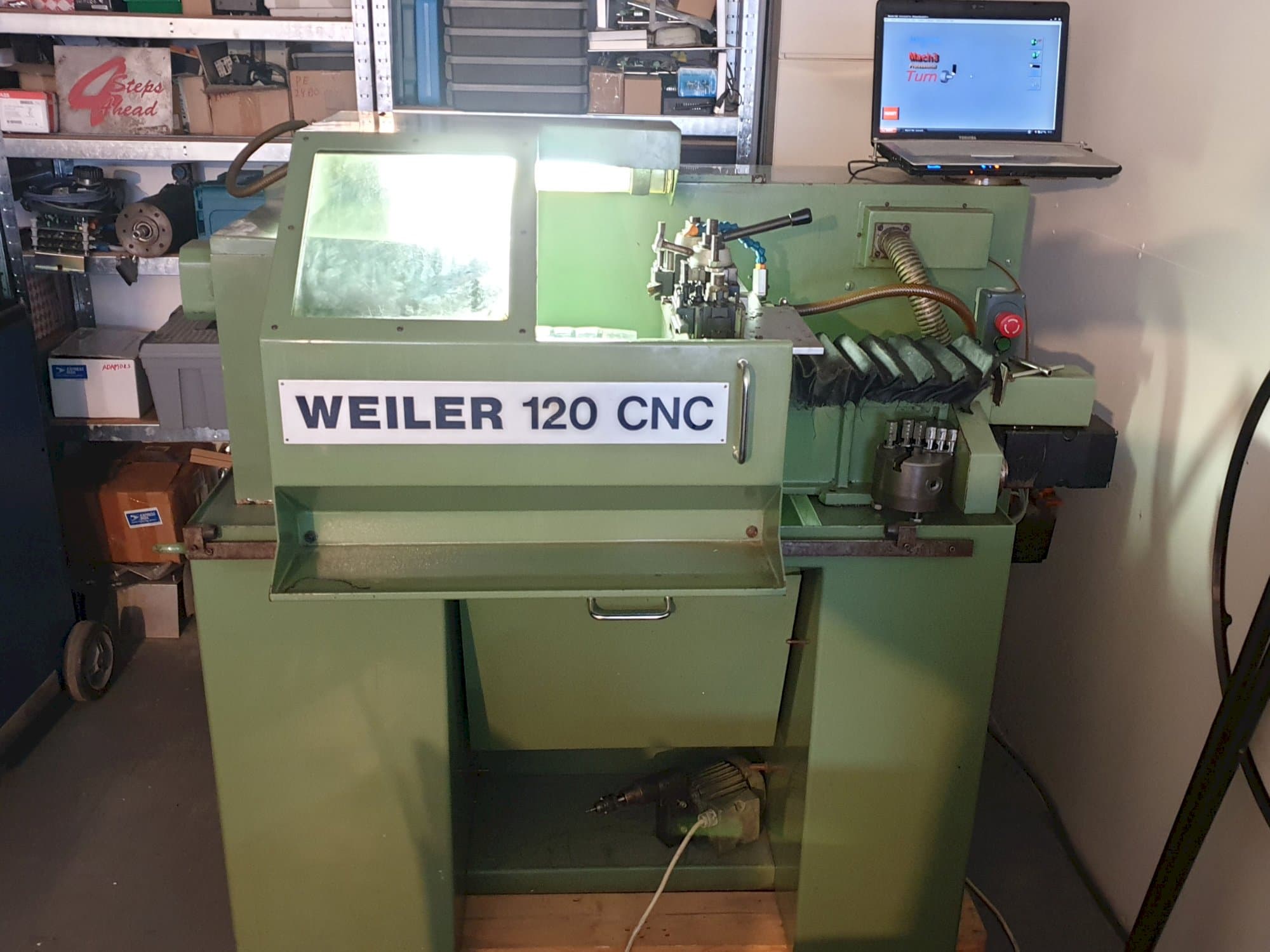 Masina Weiler 120 CNC   eestvaade