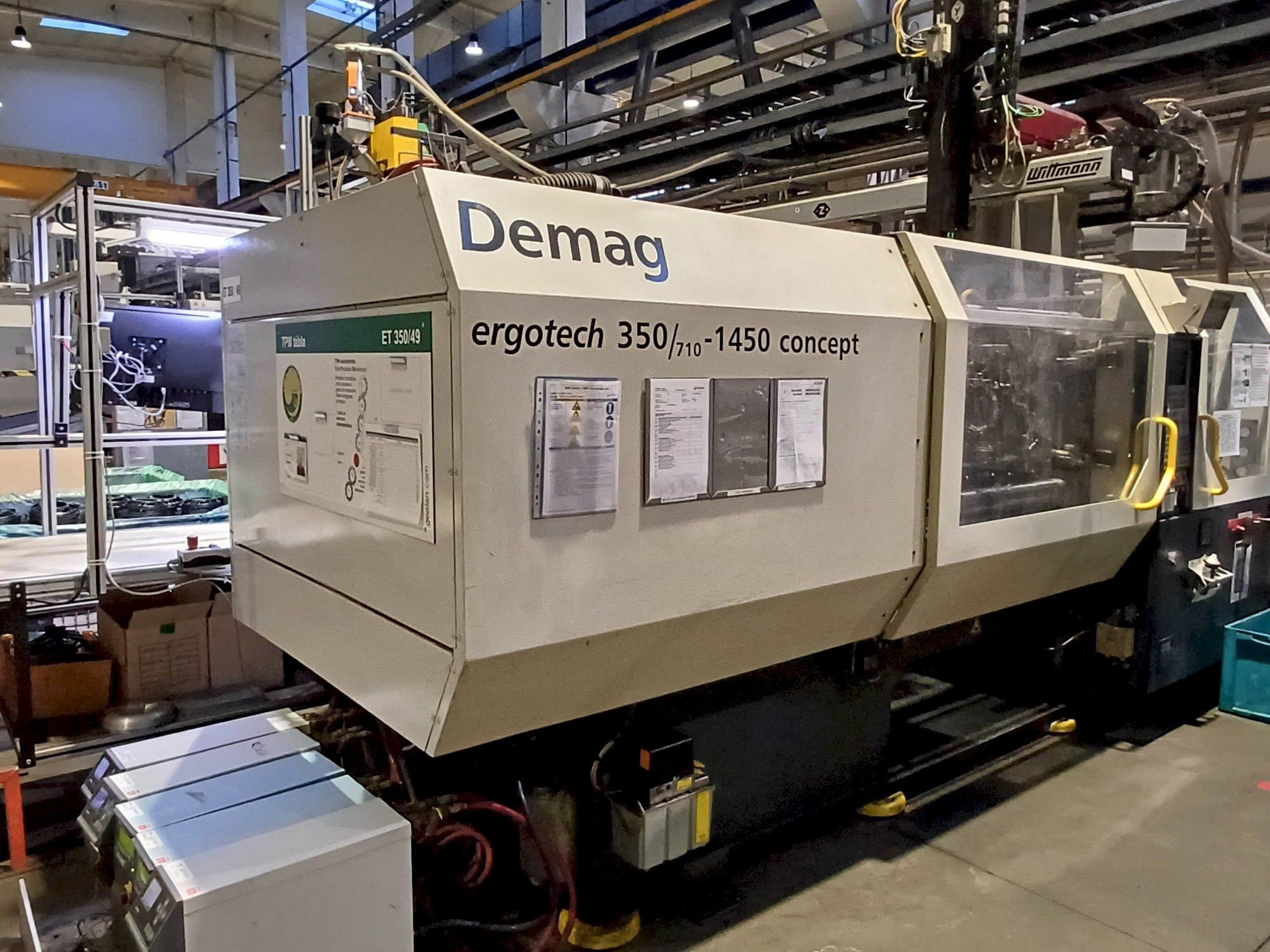 Masina SUMITOMO SHI DEMAG Ergotech 350 Concept   eestvaade