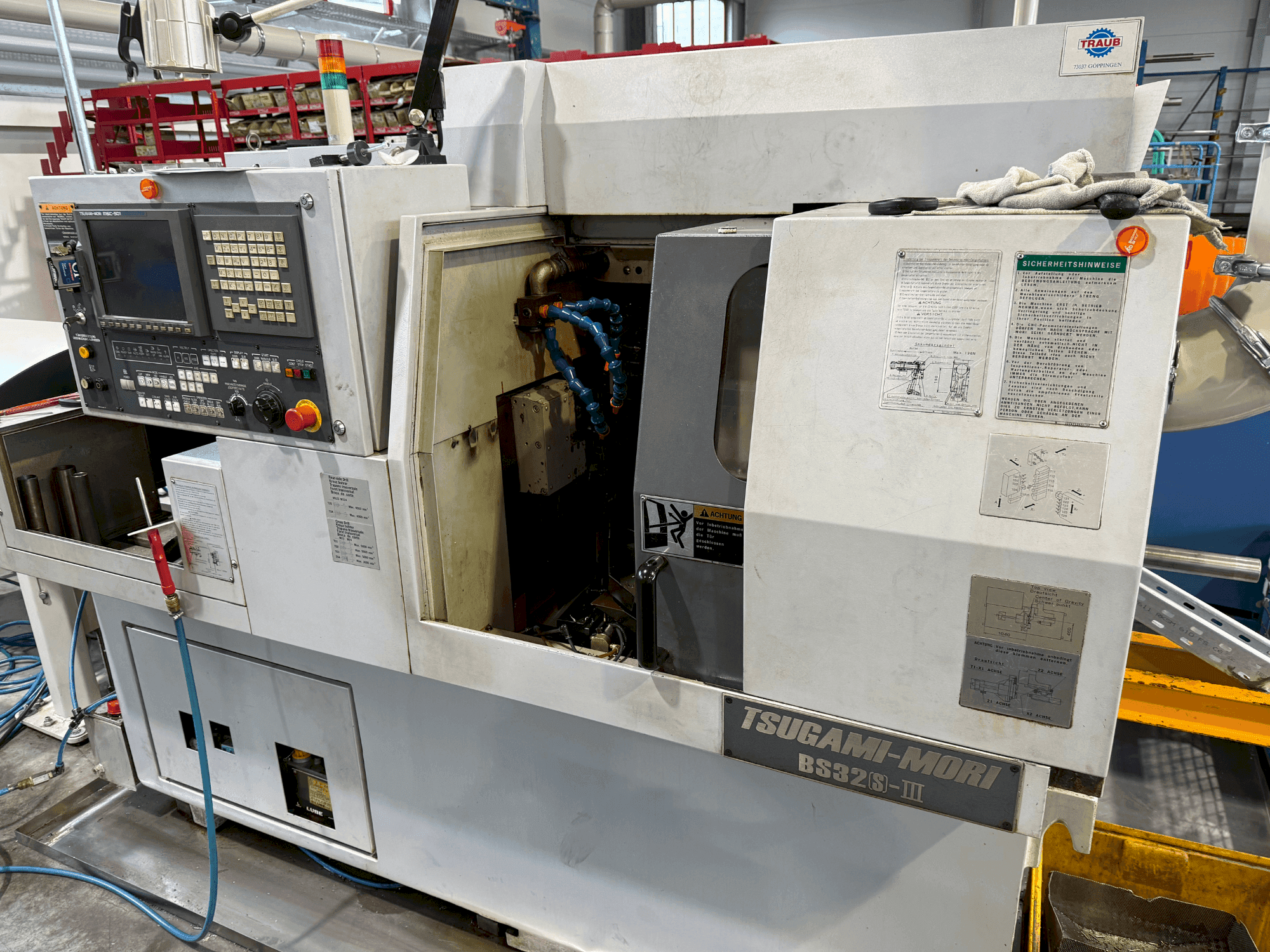 Masina TSUGAMI Mori B32(S)-III   eestvaade