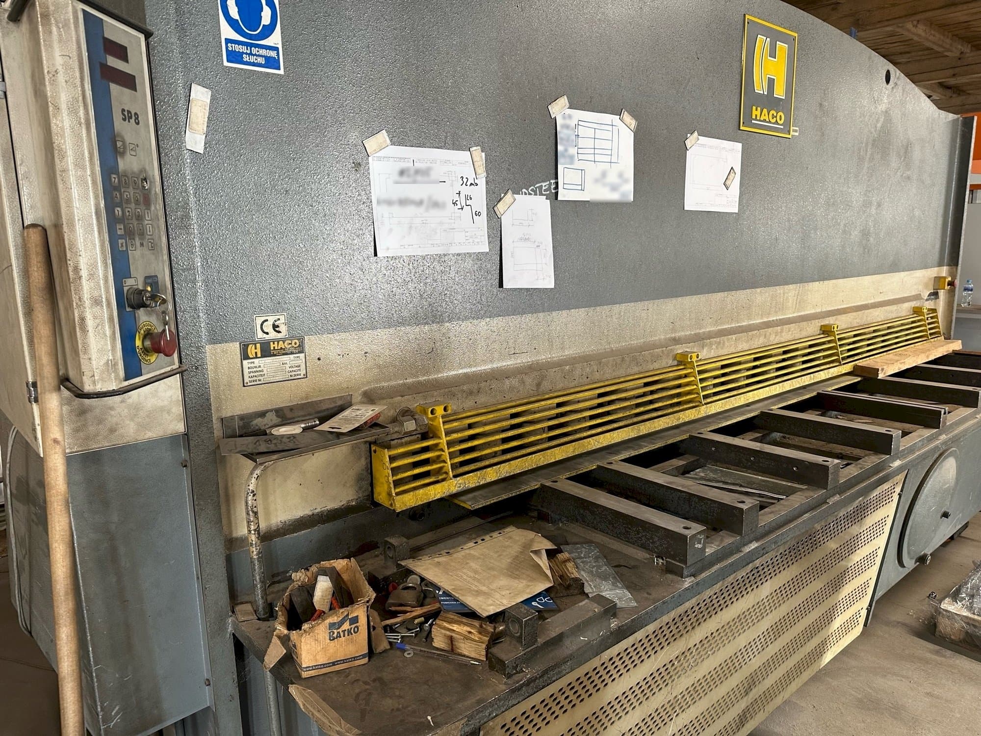 Masina HACO TS 3012   eestvaade