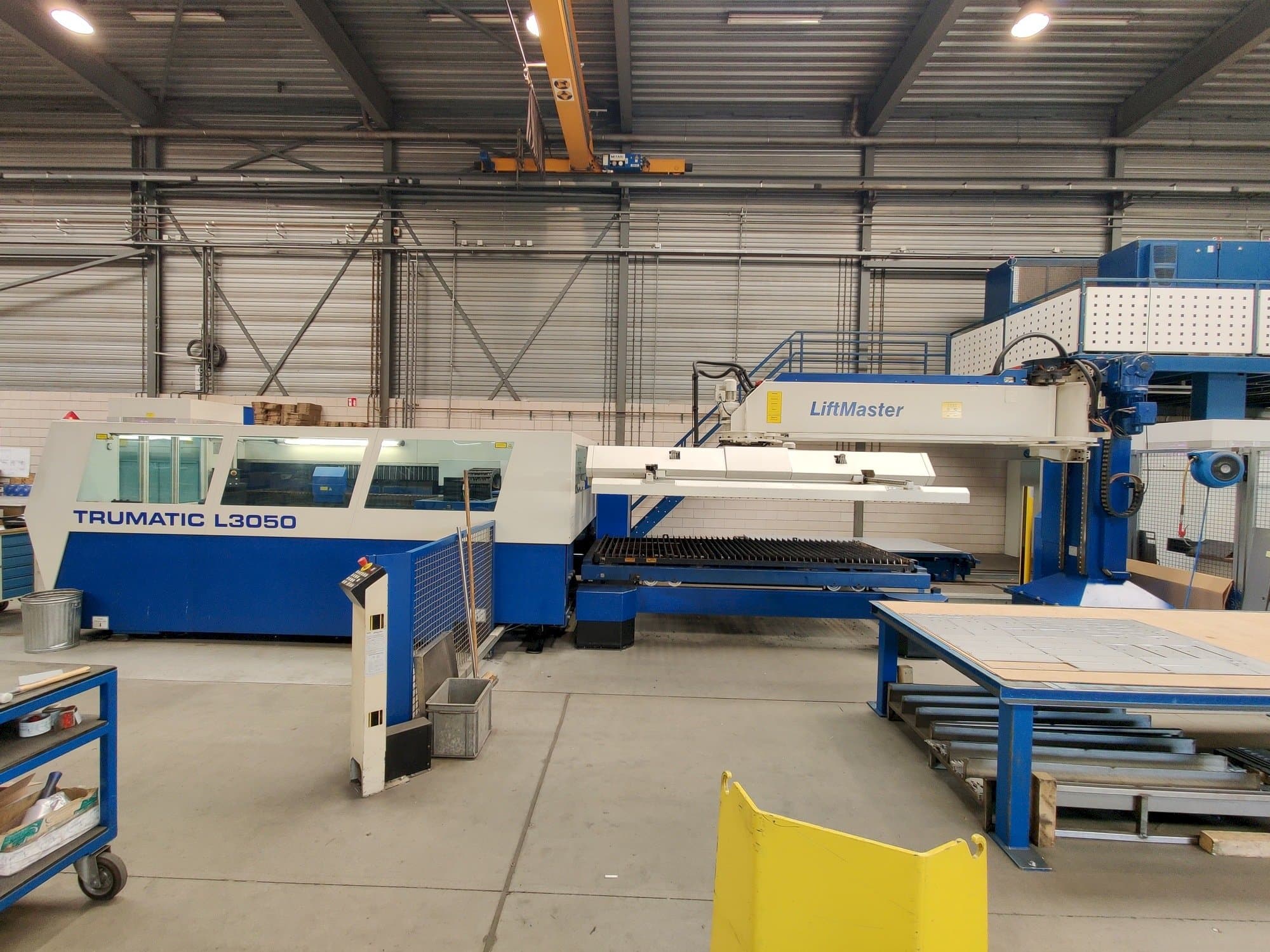 Masina Trumpf Trumatic L3050 + Liftmaster   eestvaade