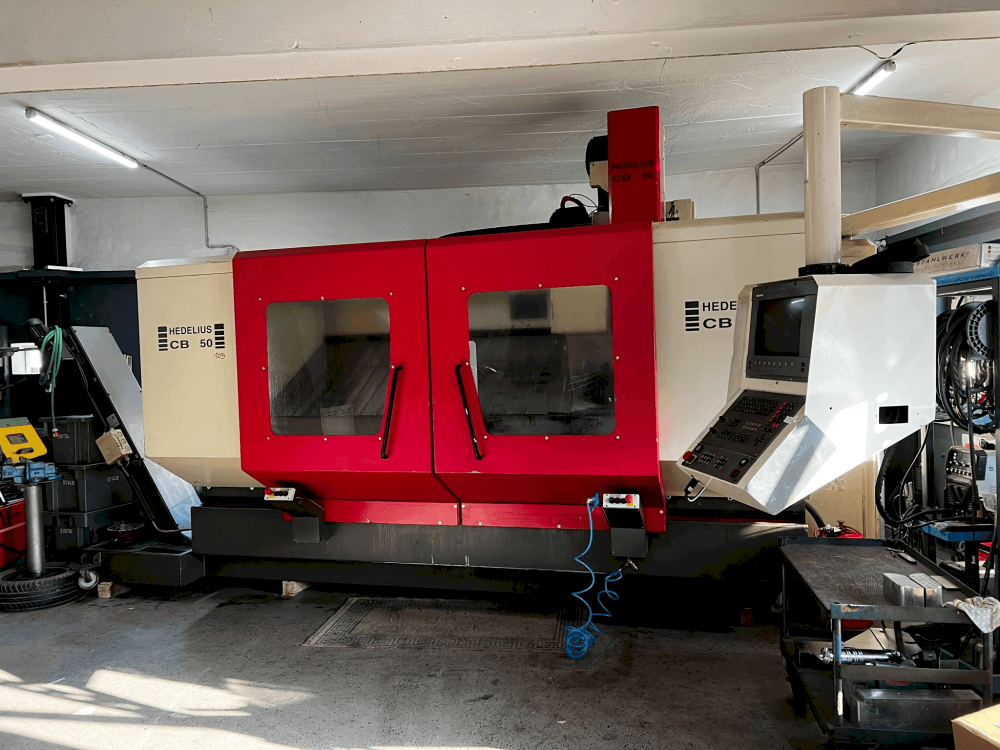 Masina HEDELIUS CB 50   eestvaade