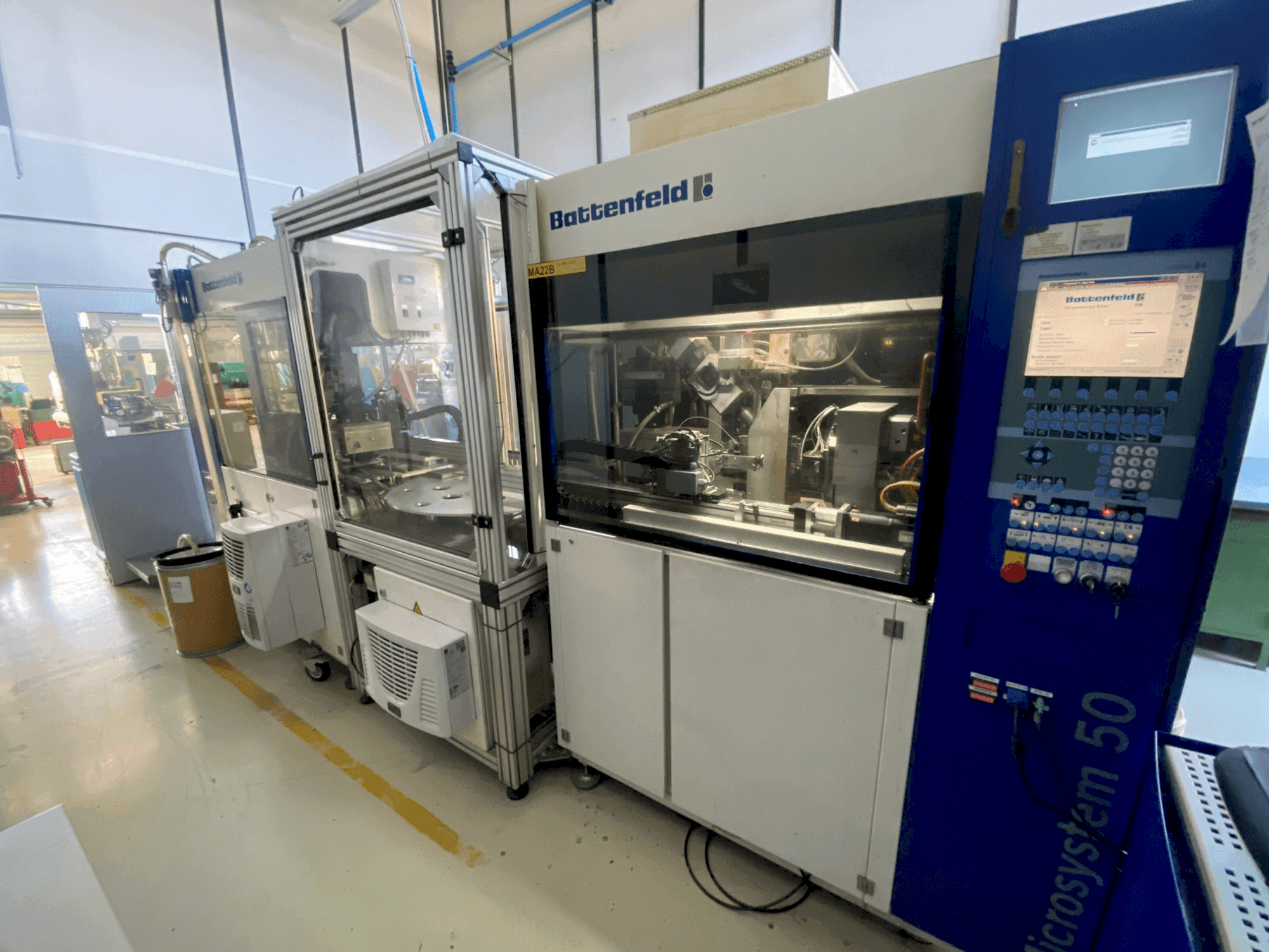 Masina Battenfeld Microsystem MM 50/50   eestvaade