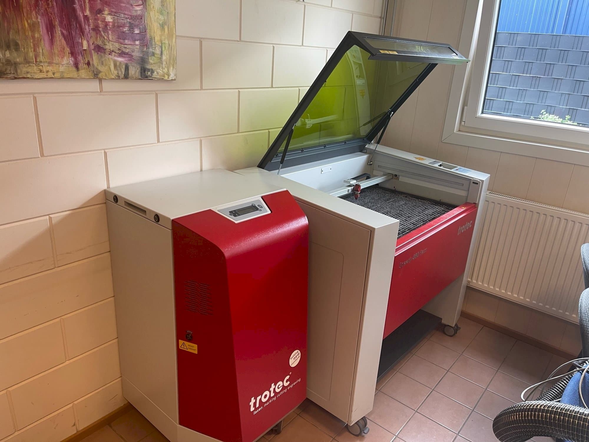 Masina Trotec Speedy 360 flexx   eestvaade