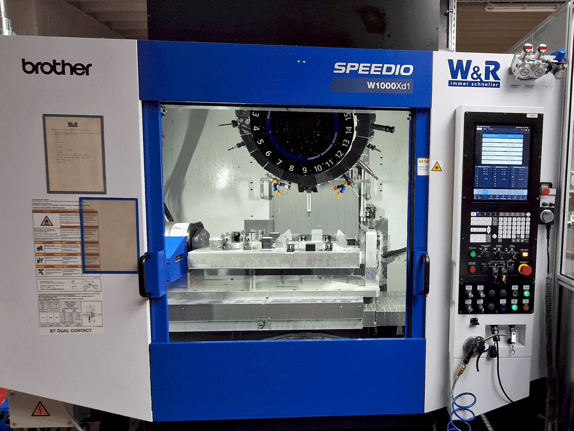 Masina Brother Speedio W1000Xd1 eestvaade