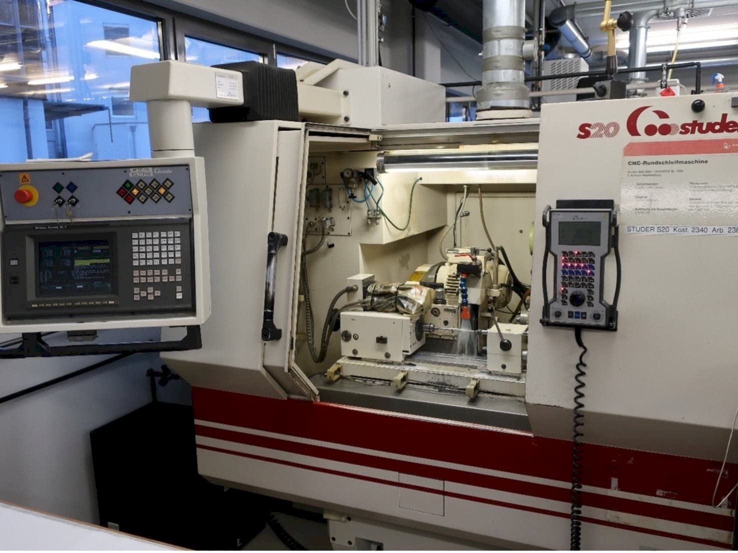 Masina STUDER  S20-CNC   eestvaade