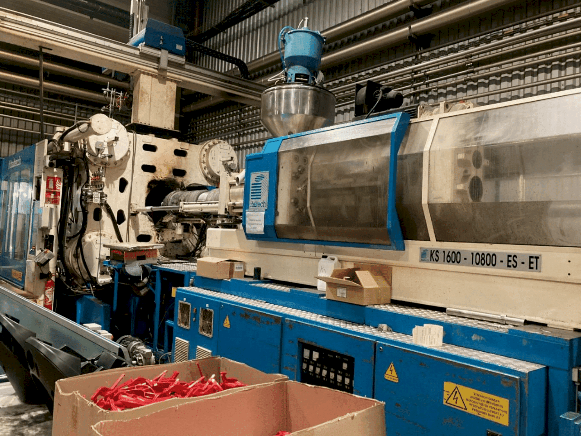 Masina ITALTECH KS 1600/10800   eestvaade