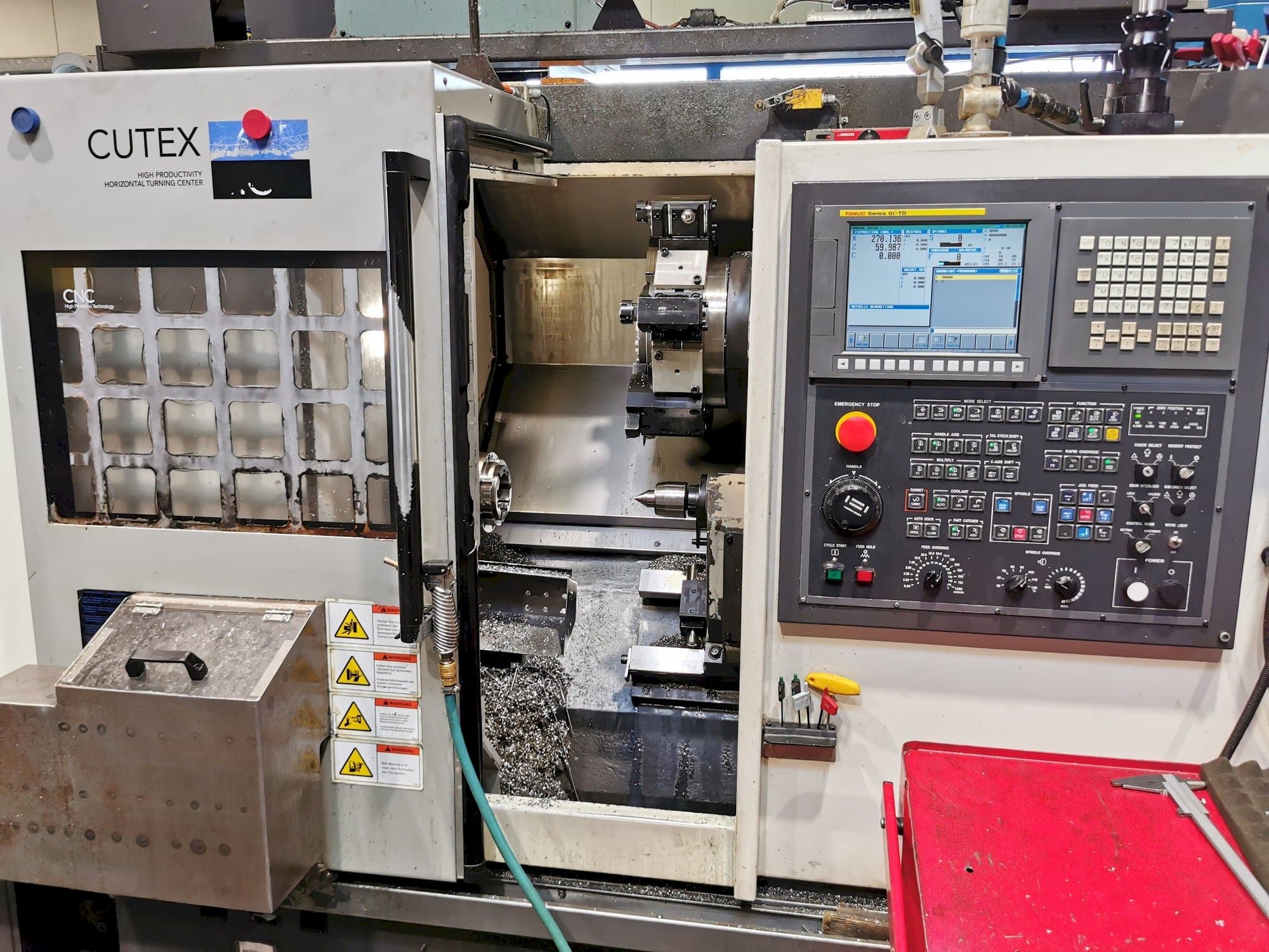 Masina HWACHEON CUTEX 160B MC   eestvaade