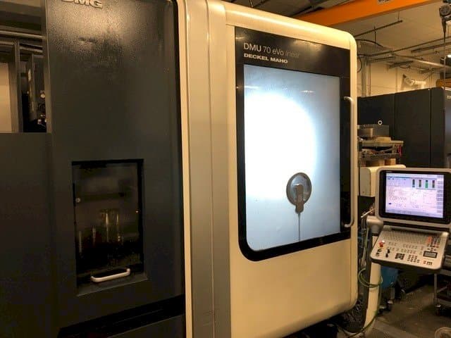 Masina DECKEL MAHO DMU 70 eVo Linear   eestvaade