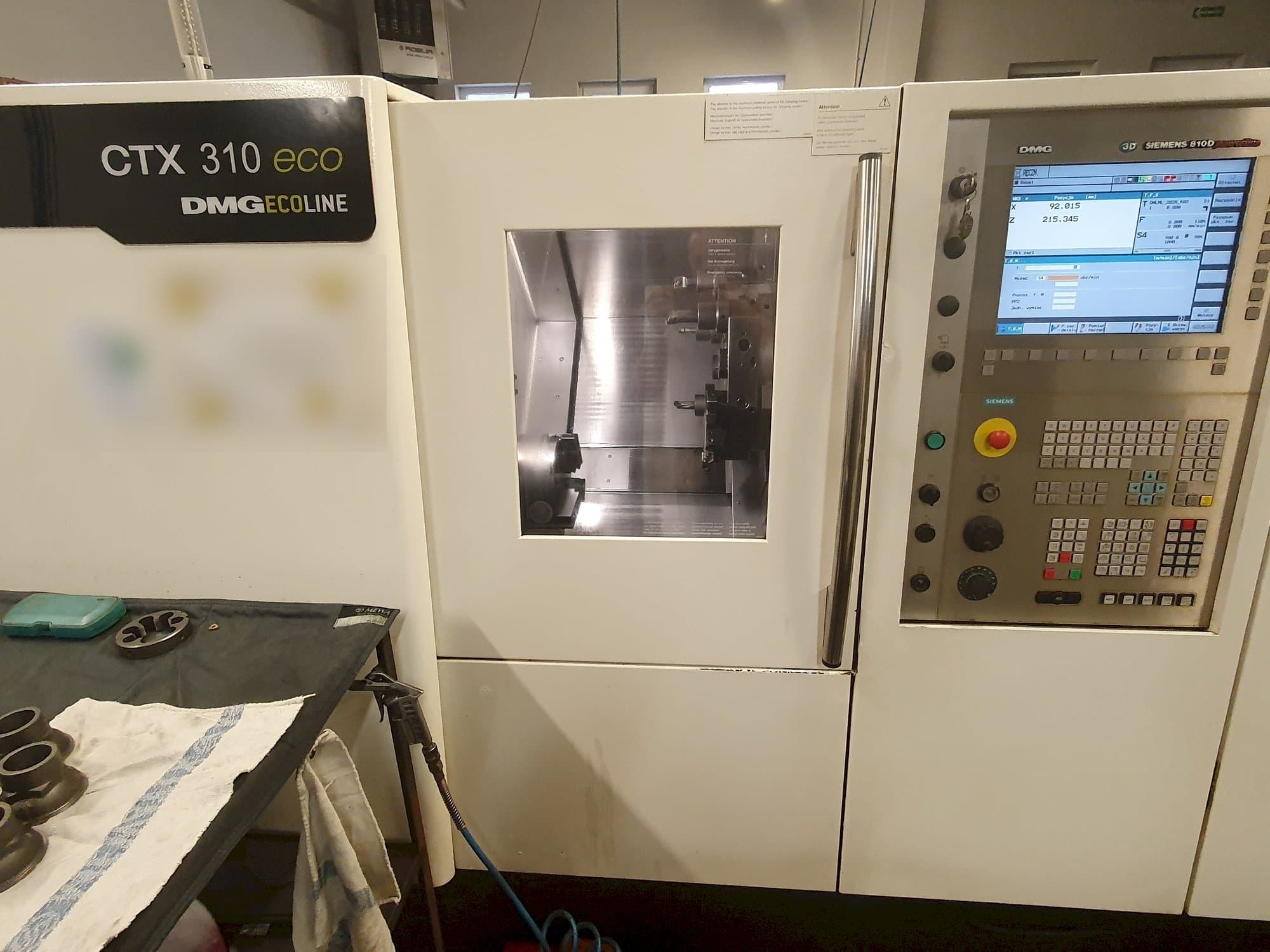 Masina DMG GILDEMEISTER ecoline CTX 310 eco V3   eestvaade