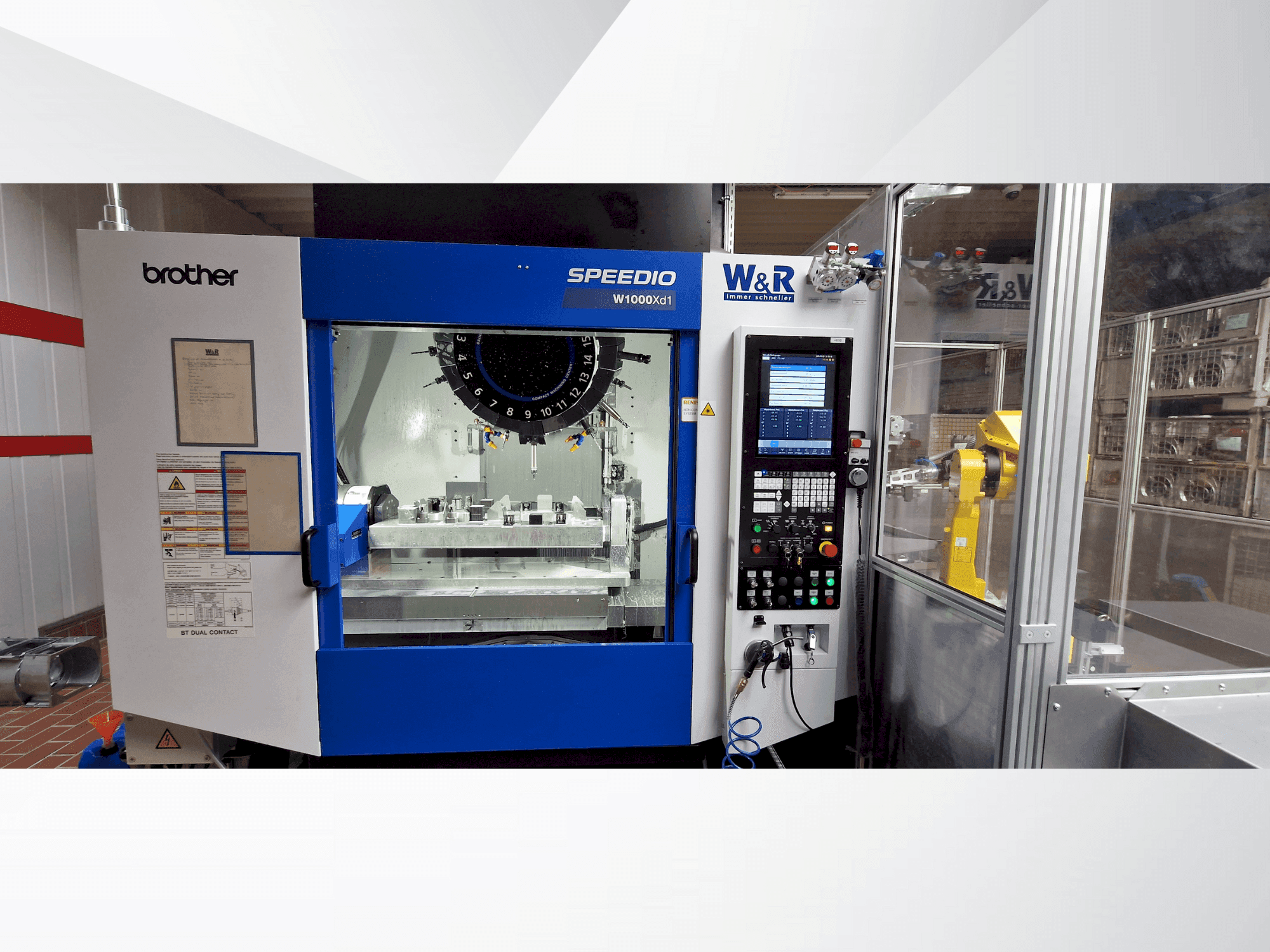 Masina Brother Speedio W1000Xd1   eestvaade