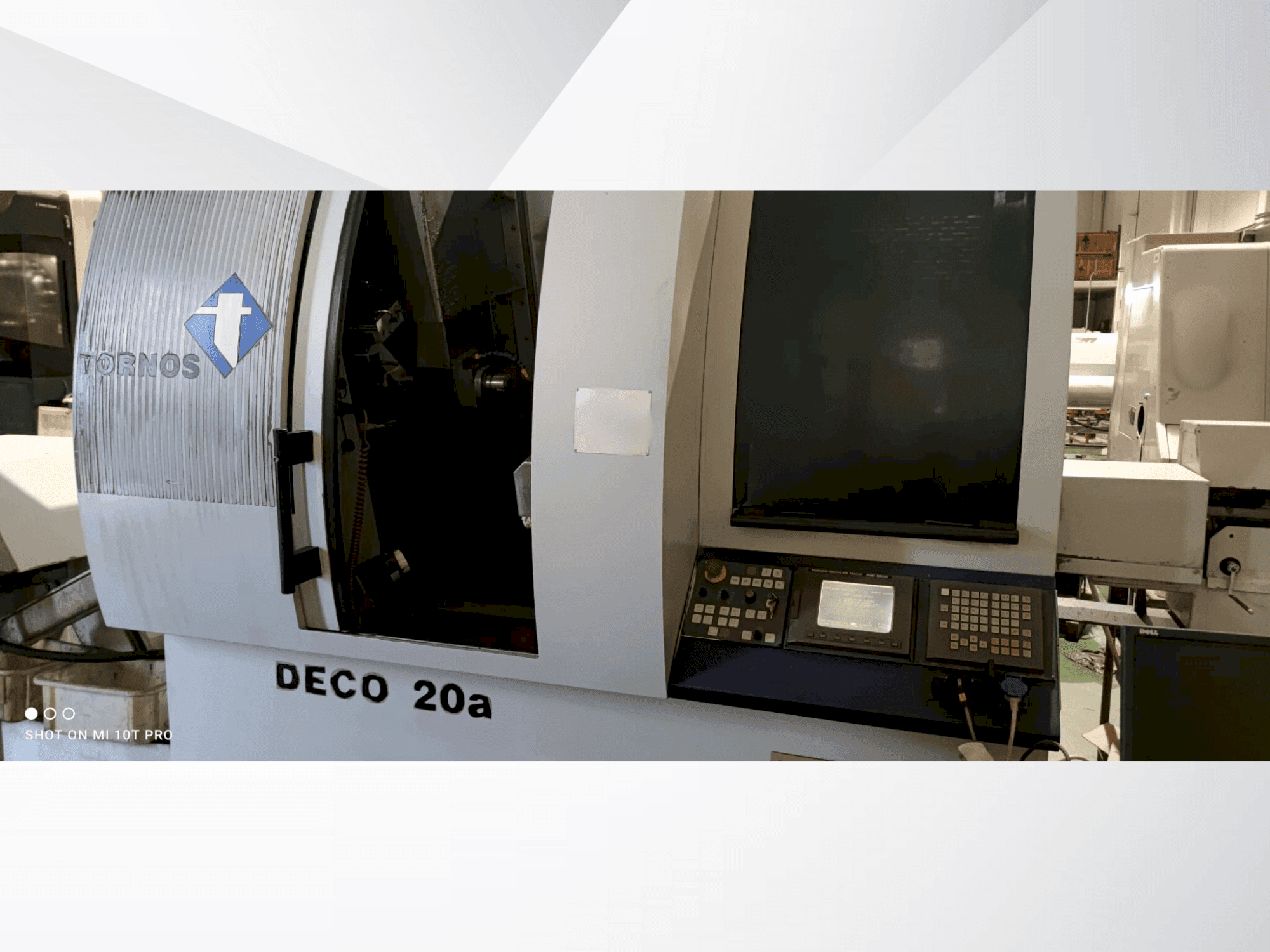 Masina Tornos-Bechler Deco 20a   eestvaade