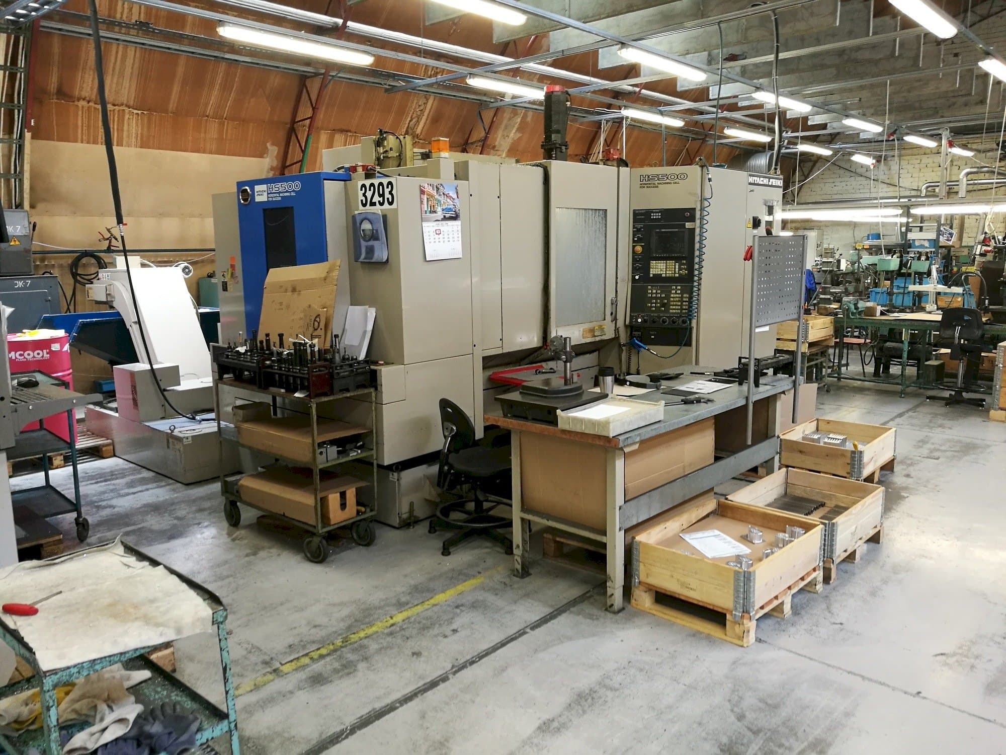 Masina HITACHI SEIKI HS 500   eestvaade