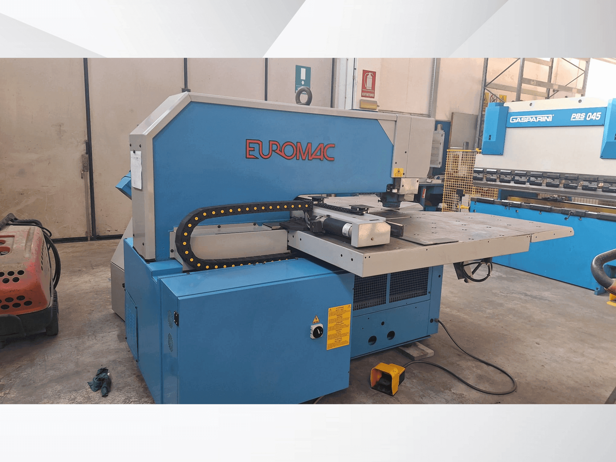 Masina Euromac BX 1000/50   eestvaade