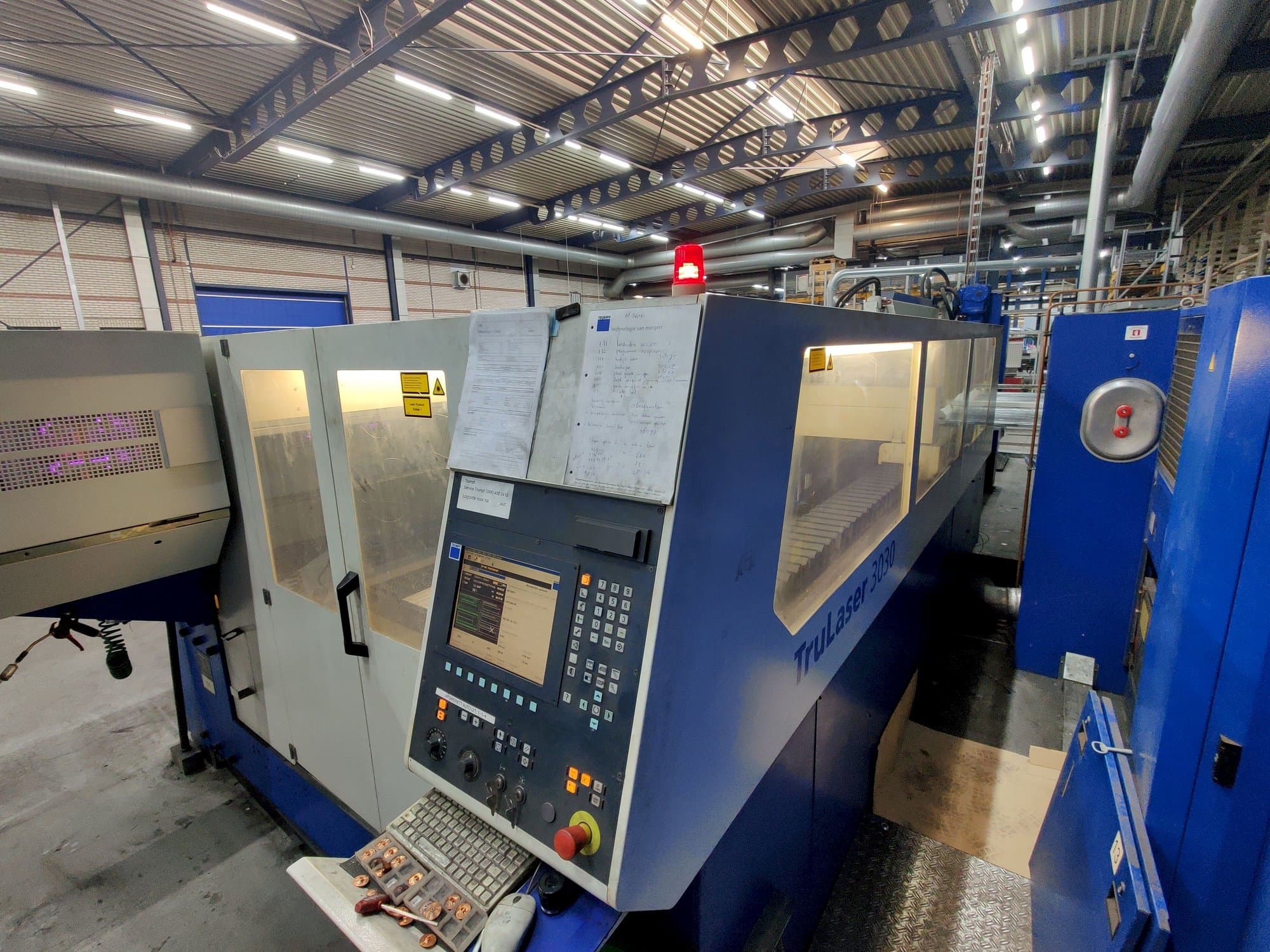 Masina Trumpf TruLaser 3030   eestvaade