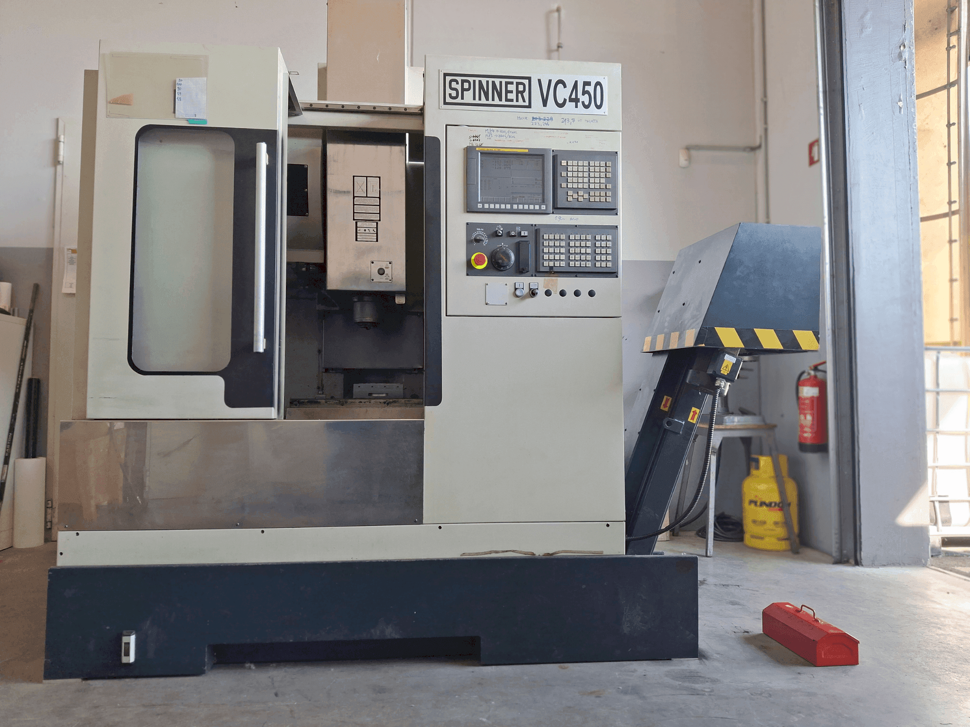 Masina SPINNER VC 450   eestvaade