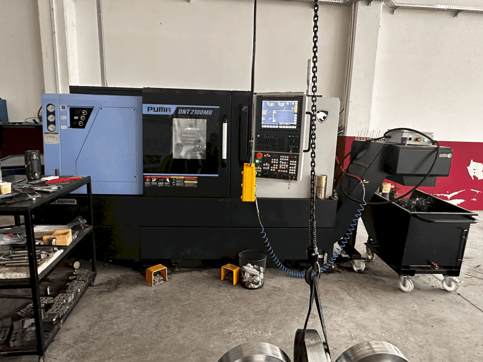 Masina DN SOLUTIONS Puma DNT2100MB   eestvaade