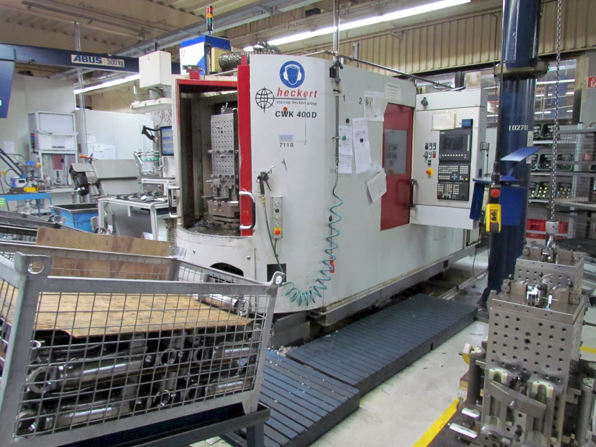 Masina Heckert CWK 400 D   eestvaade