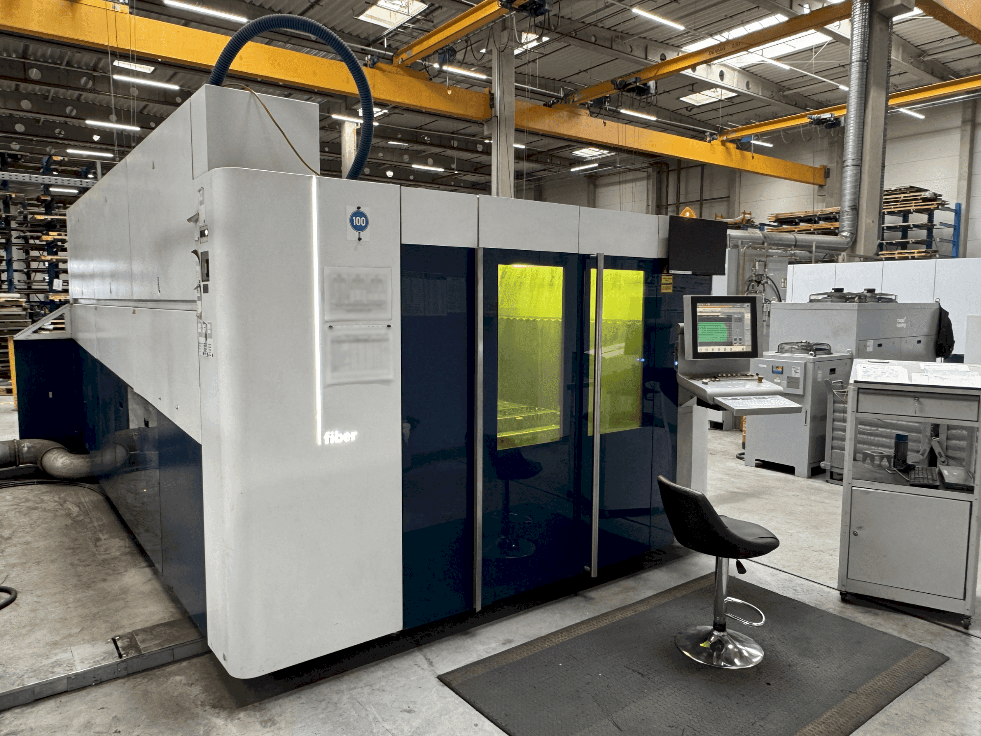 Masina TRUMPF TruLaser 5030 Fiber   eestvaade