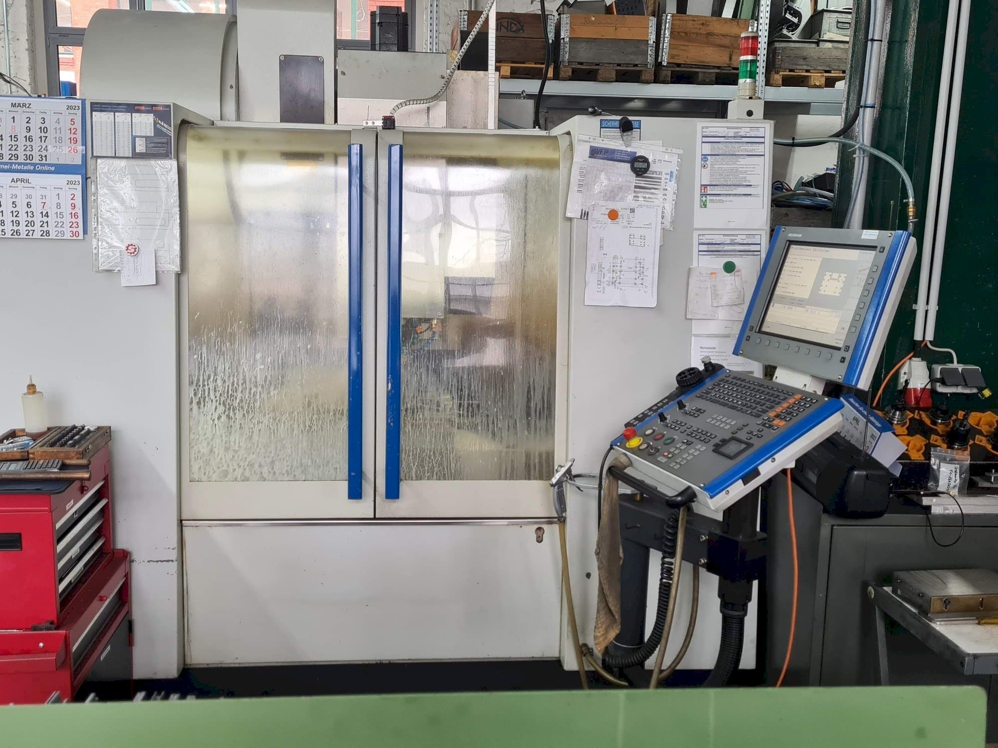 Masina MIKRON VCE600 Pro   eestvaade