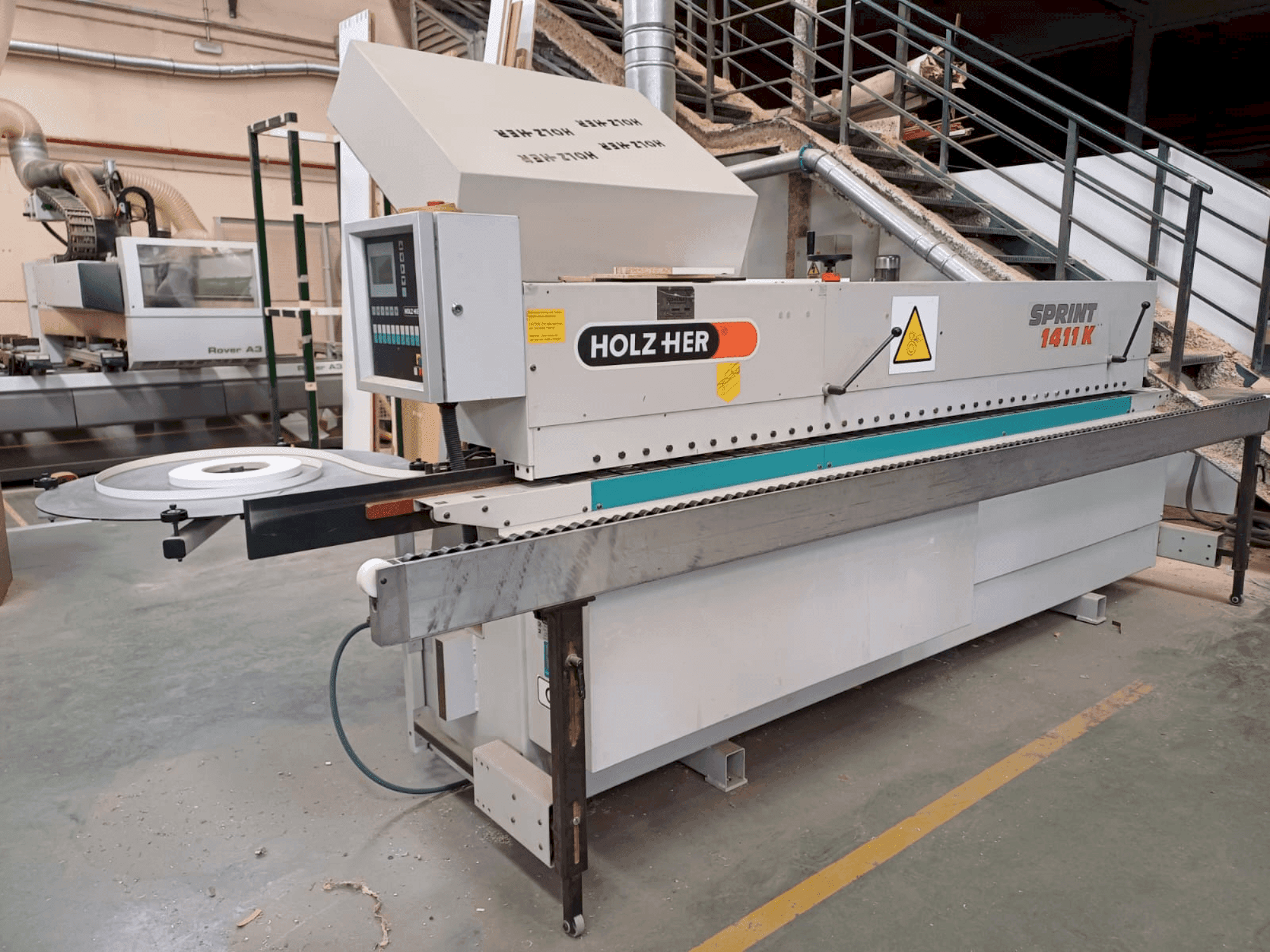 Masina HOLZHER SPRINT 1411K   eestvaade