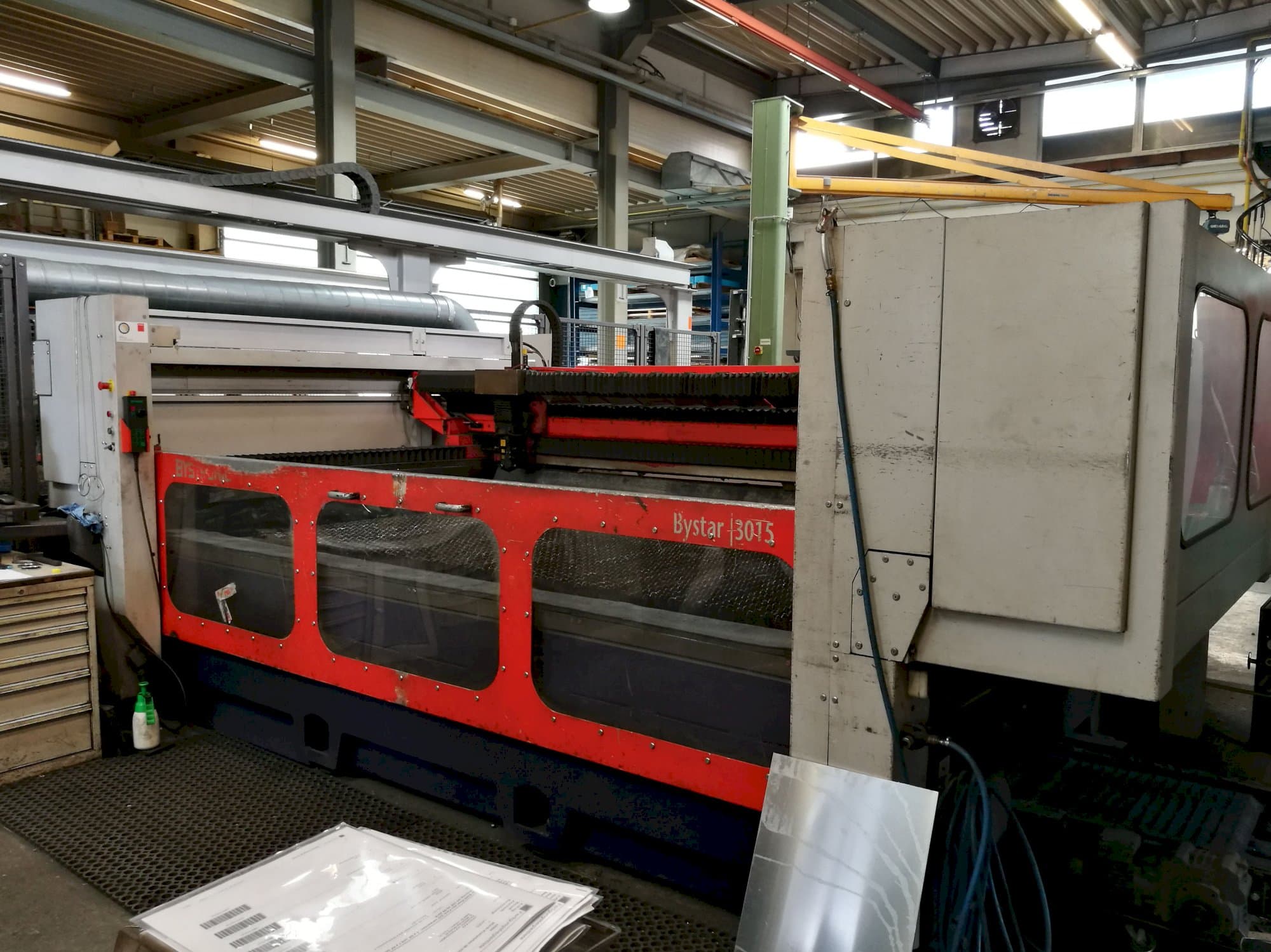 Masinavaade Bystronic Bystar 3015   paremalt