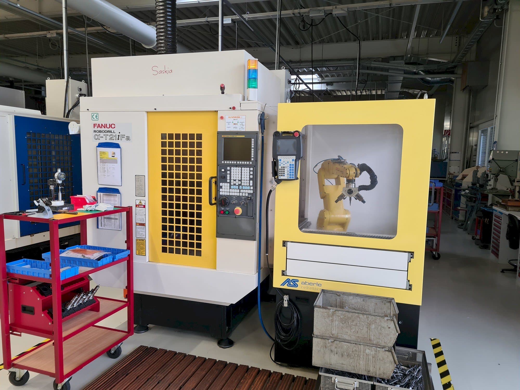 Masina FANUC Robodrill ALPHA T21iFA   eestvaade