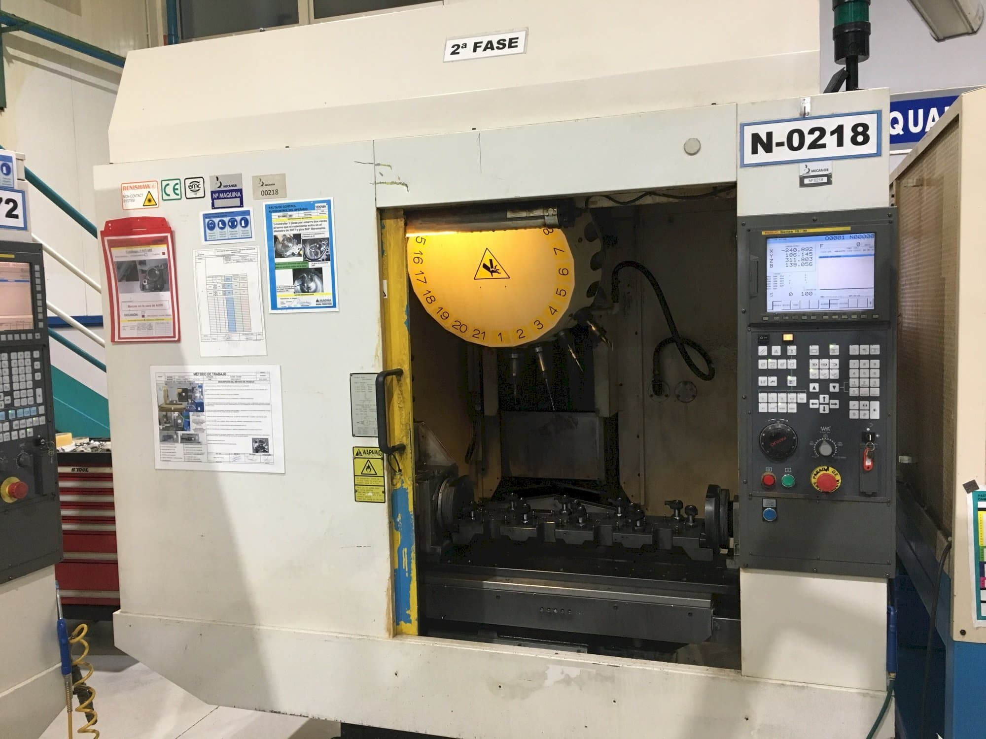 Masina FANUC Robodrill alfa-T-21iDL   eestvaade