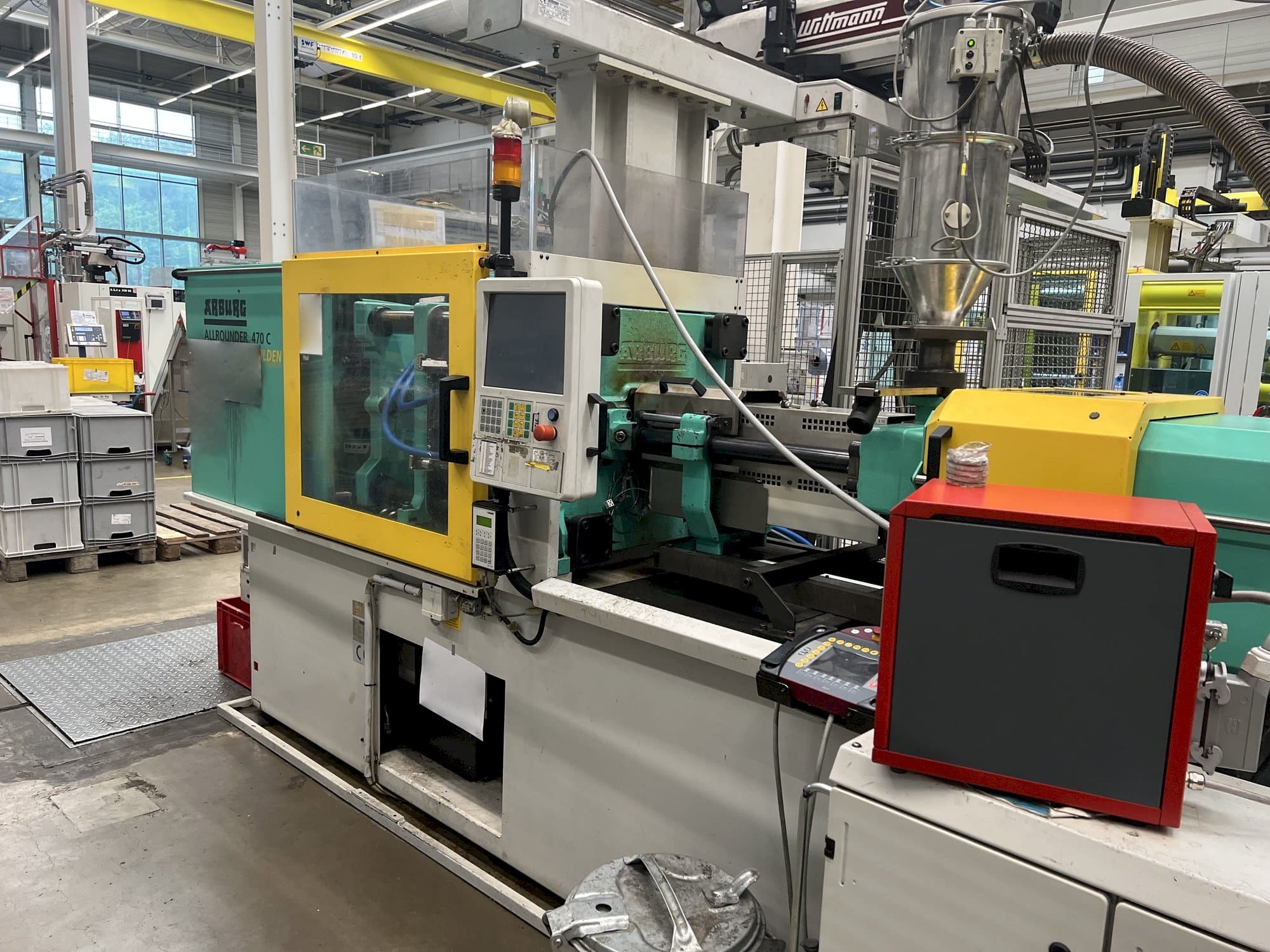 Masina Arburg 470C 1500 - 400   eestvaade