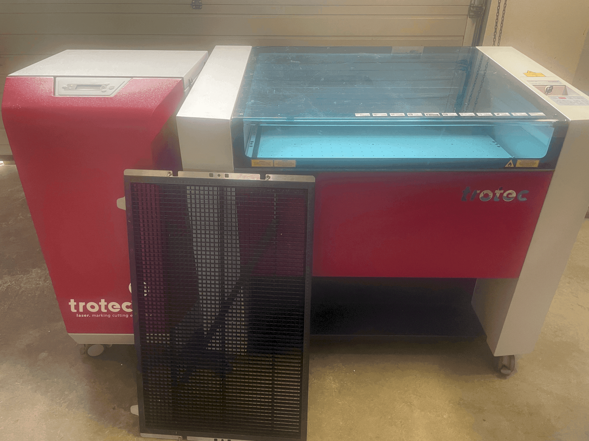 Masina Trotec Laser Speedy 360   eestvaade