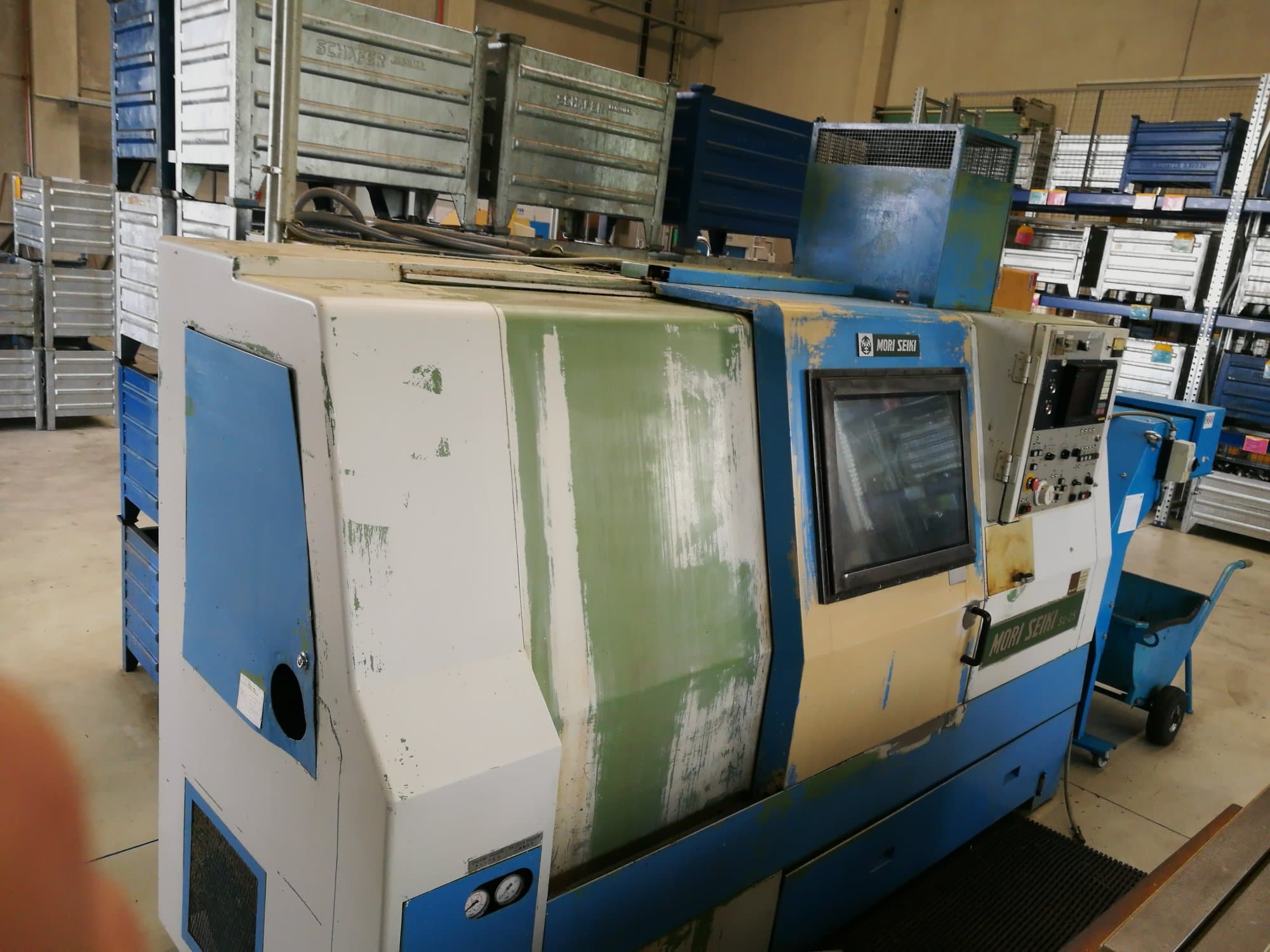 Masinavaade MORI SEIKI SL-25A/500   vasakult