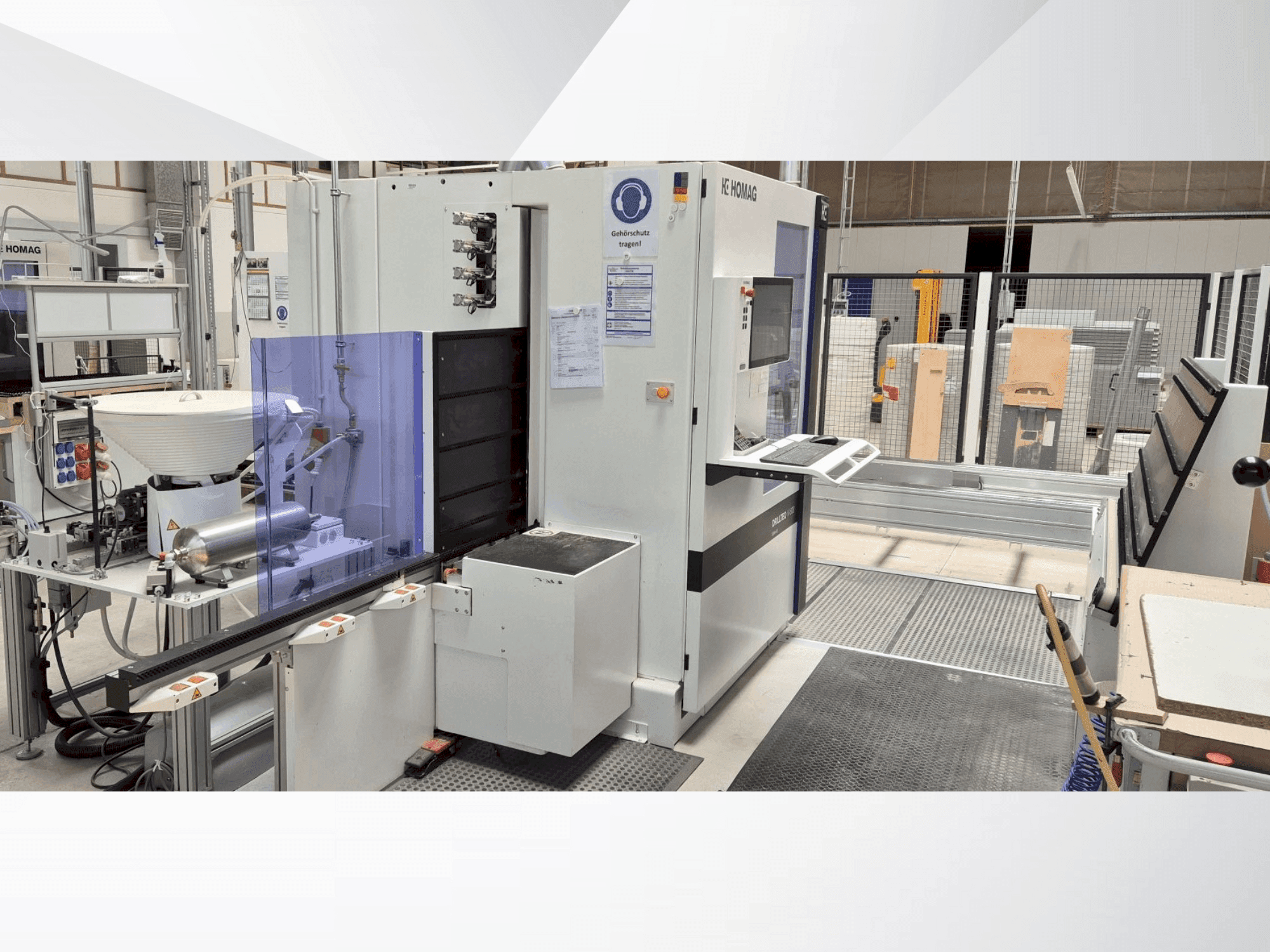 Masina HOMAG DRILLTEQ V-500   eestvaade